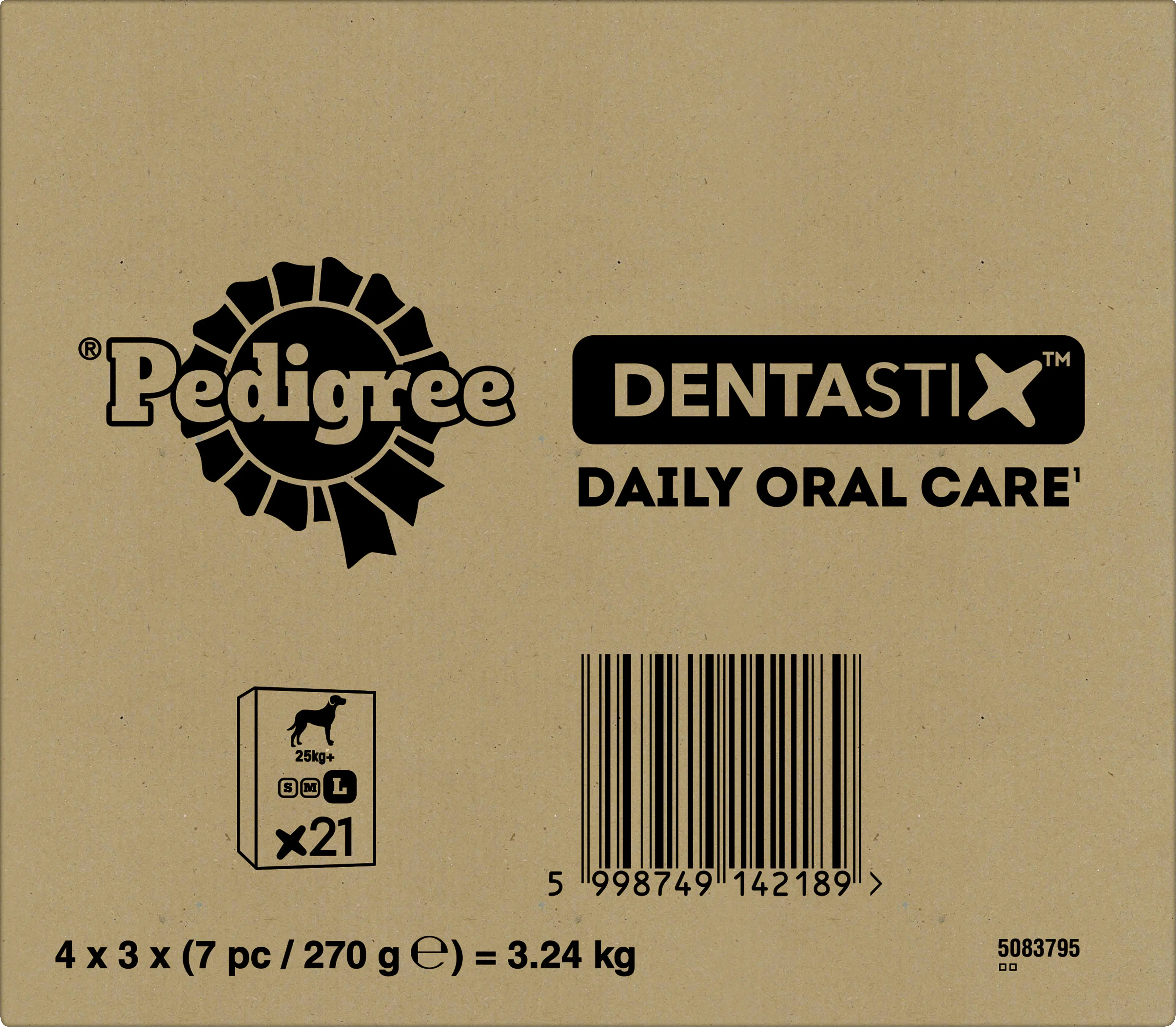 Pedigree Hundesnack Denta Stix Daily Oral Care 810g / 21 Stück Pedigree Hundesnack Denta Stix Daily Oral Care 810g / 21 Stück