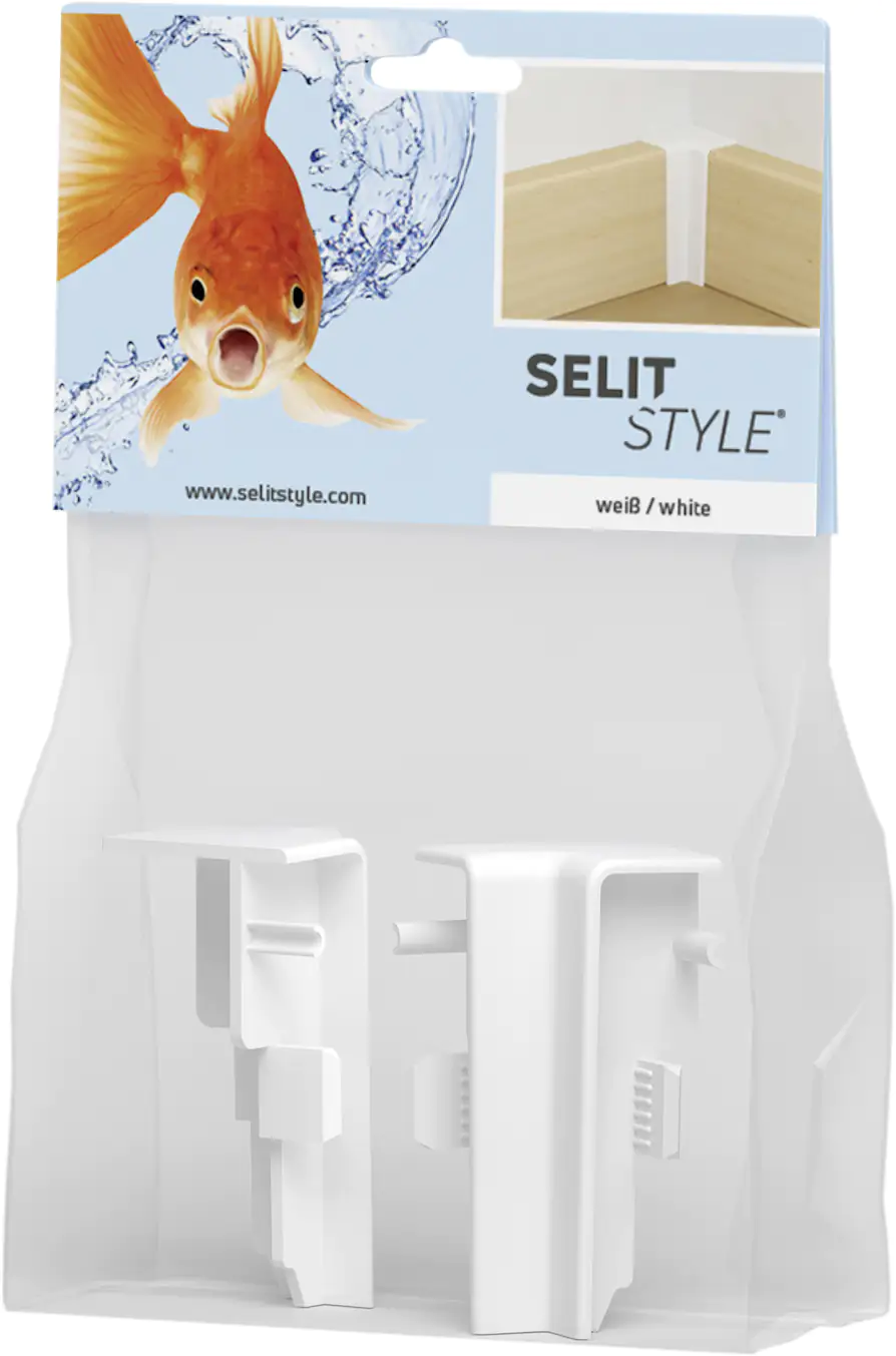 SELITSTYLE Innenecke weiß Höhe 50 mm