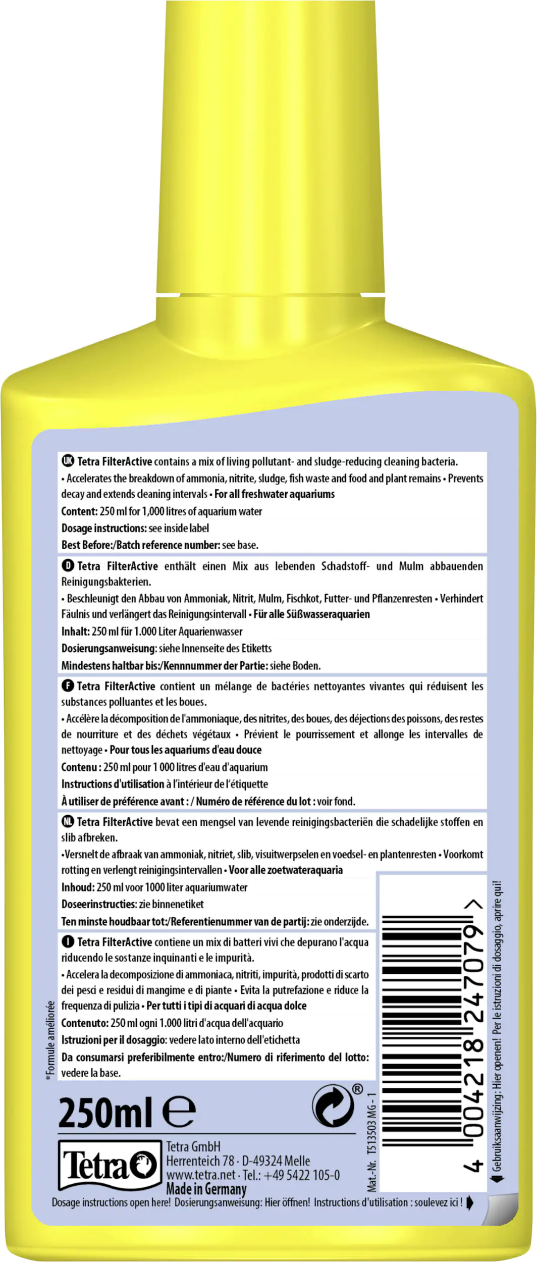 Tetra FilterActive 250 ml