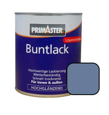 Primaster Buntlack RAL 5014 375 ml taubenblau hochglänzend