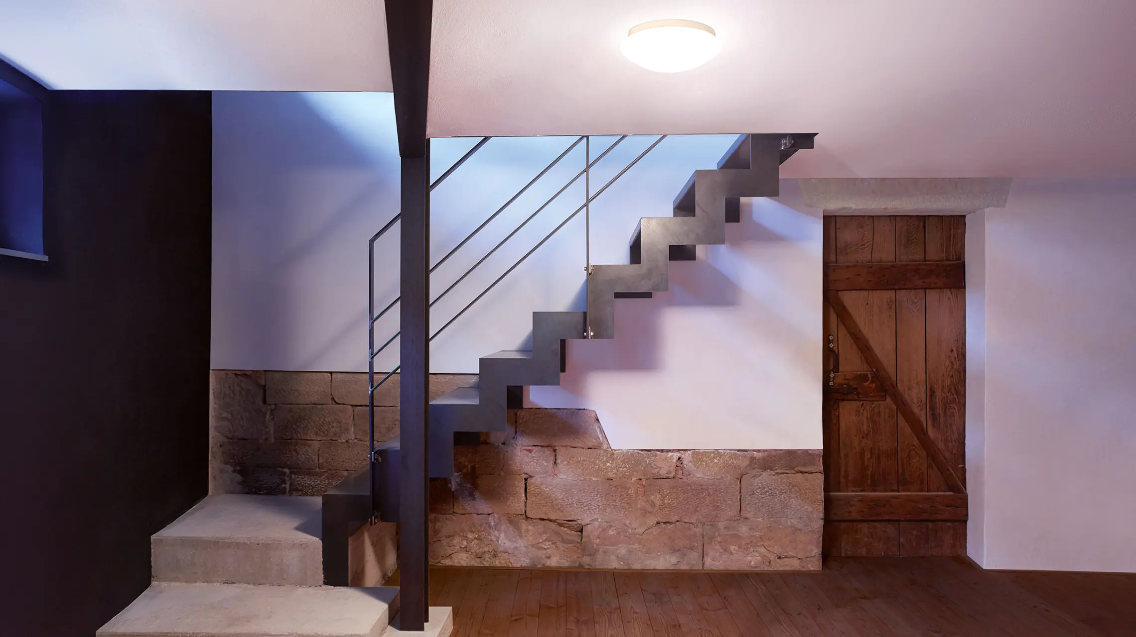 Steinel LED Innenleuchte RS 16 S Glas weiß mit Bewegungsmelder