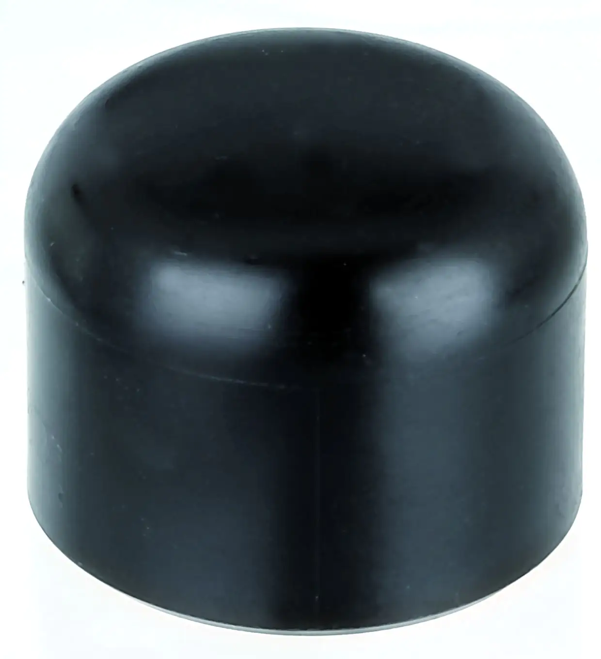Alberts Pfostenkappe für runde Metallpfosten 34 mm Ø schwarz