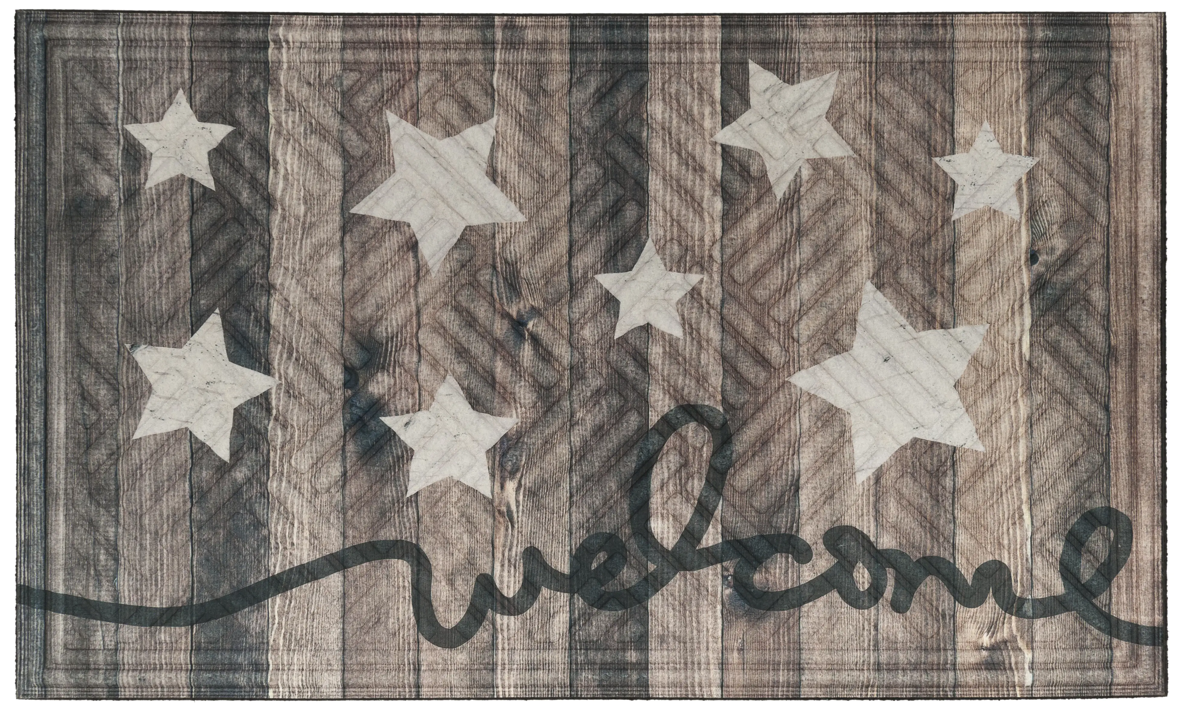 TrendLine Fußmatte Lima Sterne 45 x 75 cm