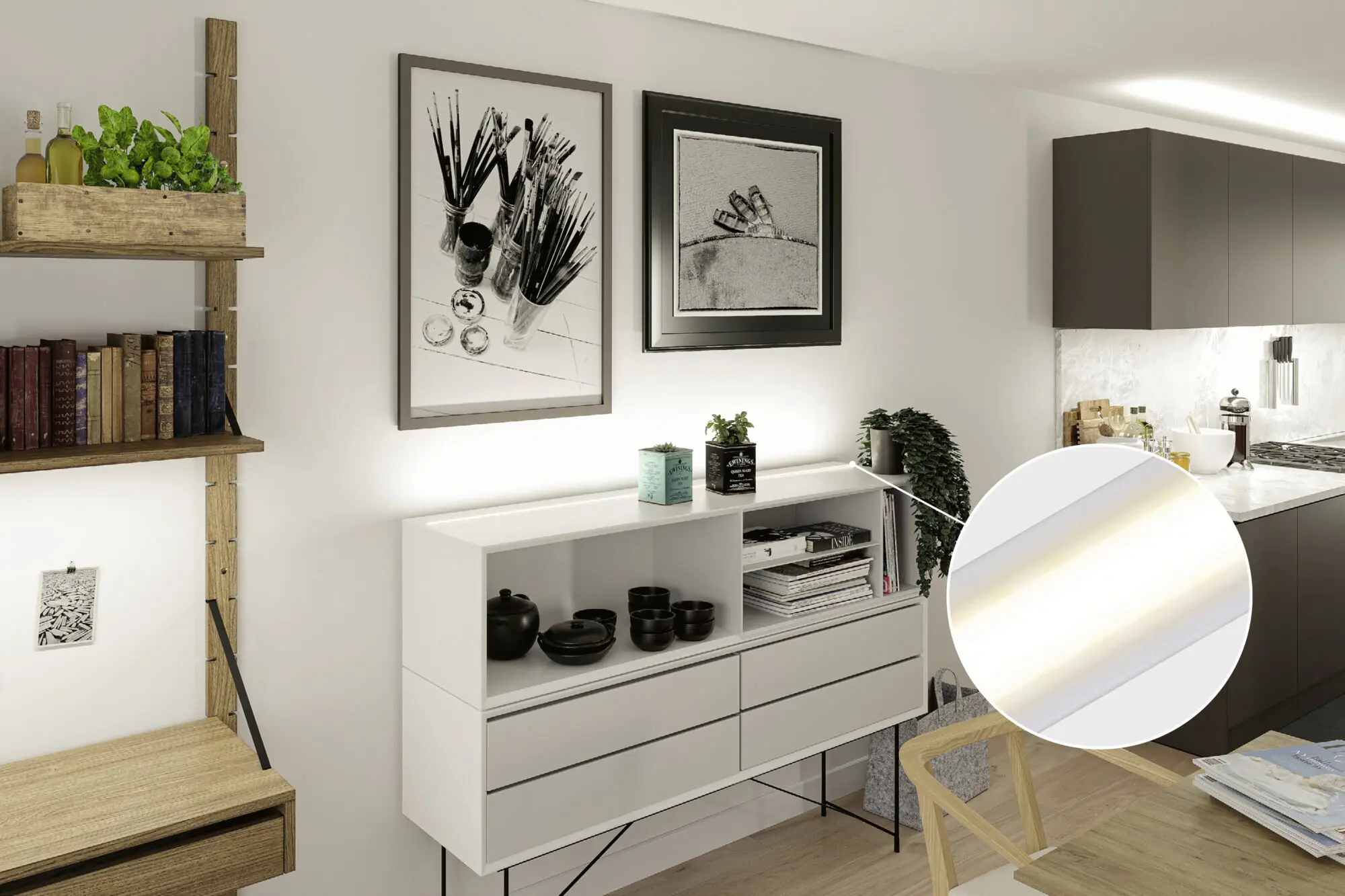 Paulmann SimpLED Stripe Cob Komplettset