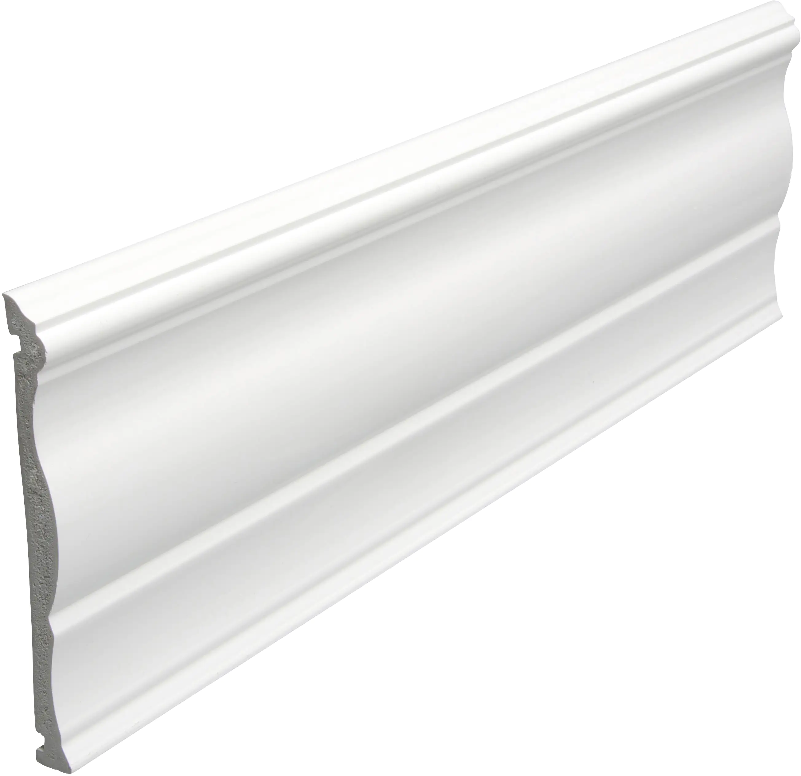 Primo Fußleiste 2500 x 120 x 12 mm weiß Primo Fußleiste 2500 x 120 x 12 mm weiß