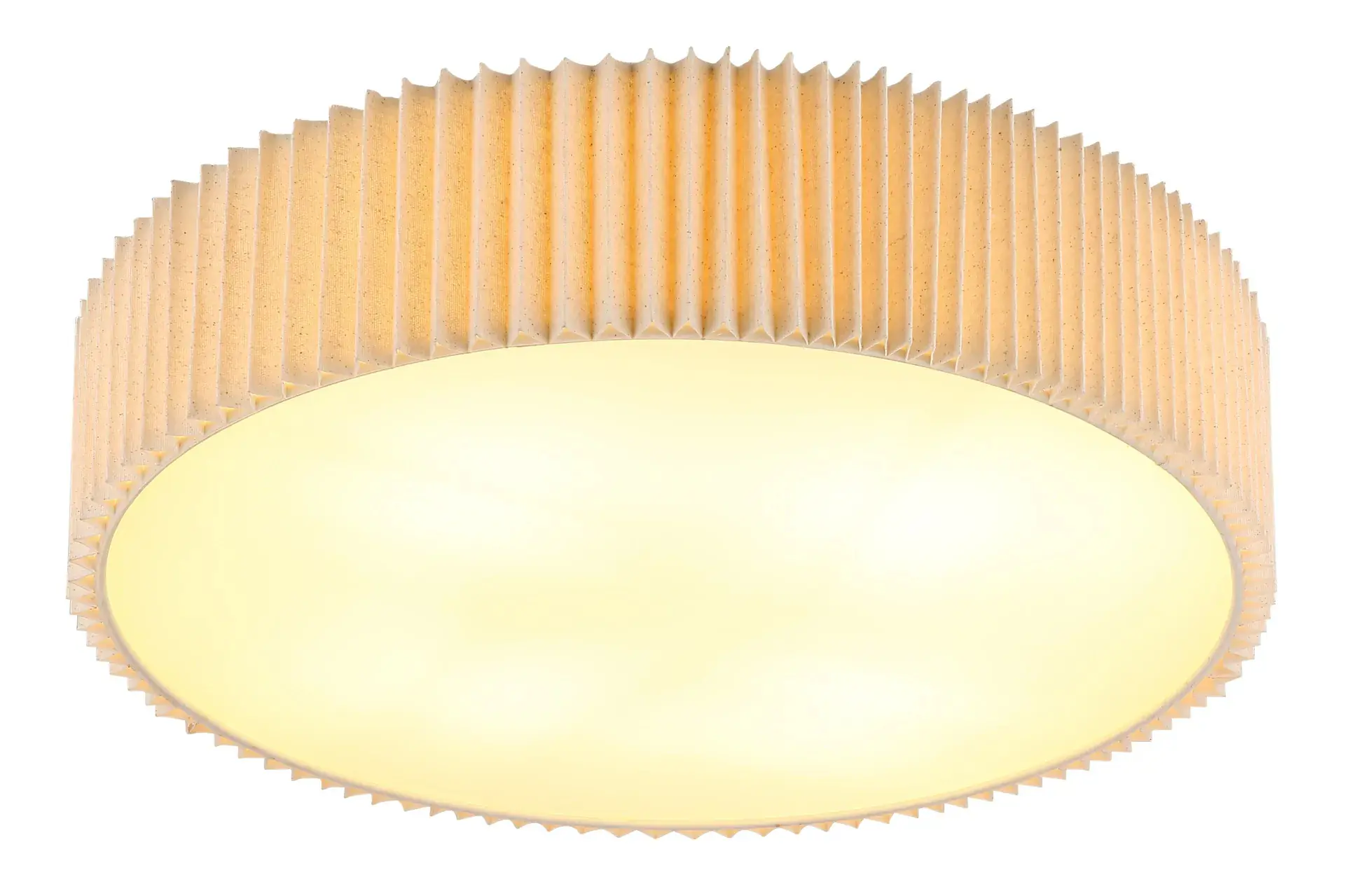 Globo Deckenleuchte Page Ø 53 x 13 cm weiß matt