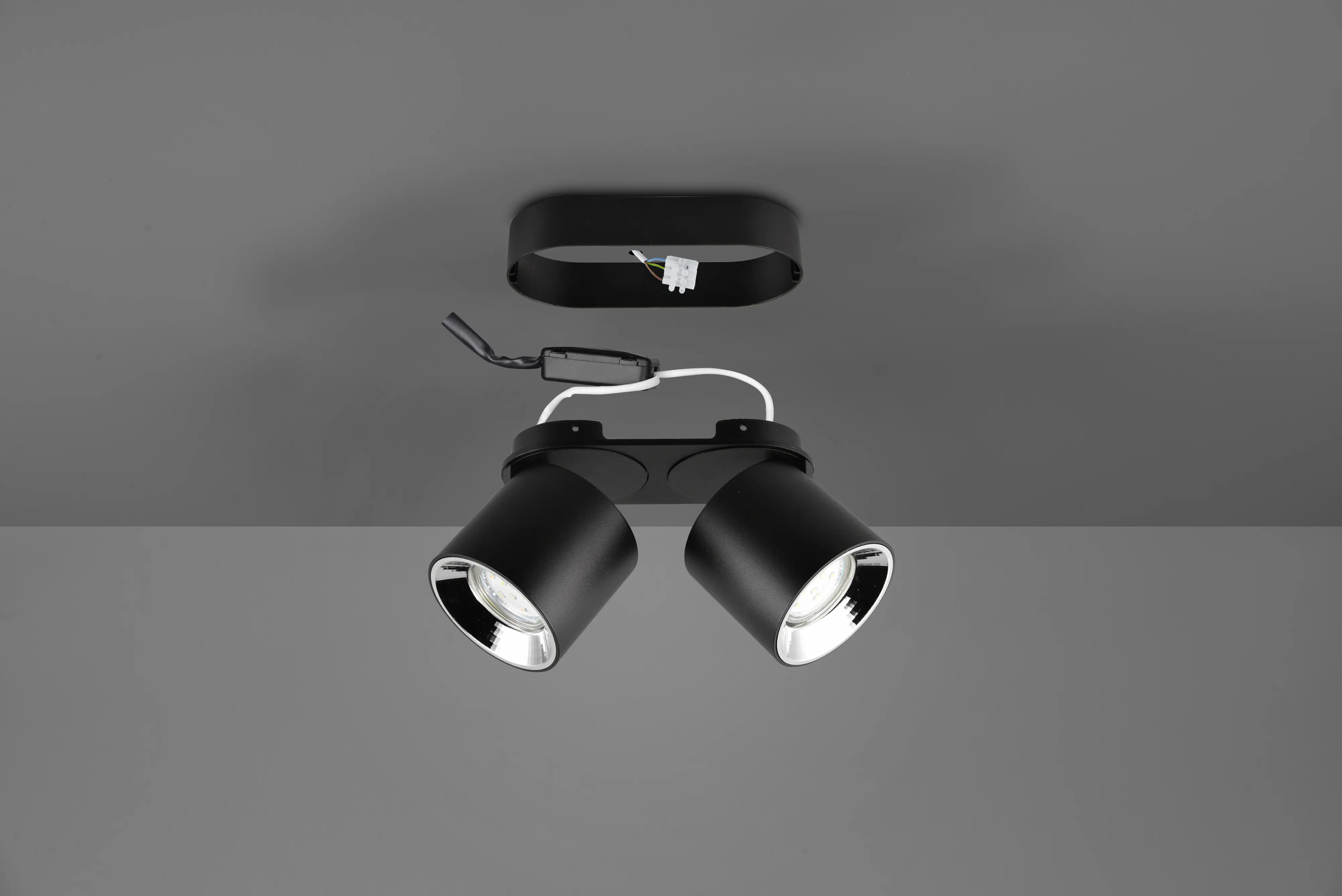 Trio Leuchte 2er Spot Guayana schwarz  Trio Leuchte 2er Spot Guayana schwarz