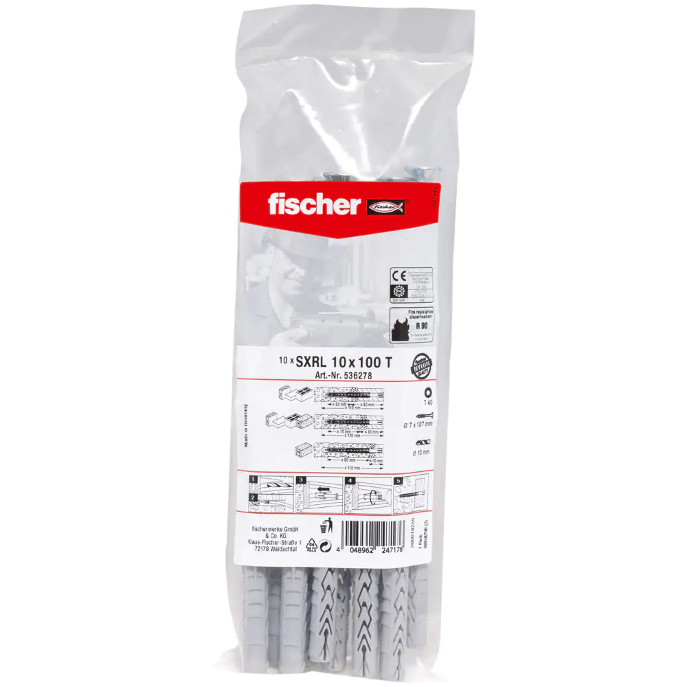 Fischer Langschaftdübel 10.0 x 100 mm - 10 Stück Fischer Langschaftdübel 10.0 x 100 mm - 10 Stück