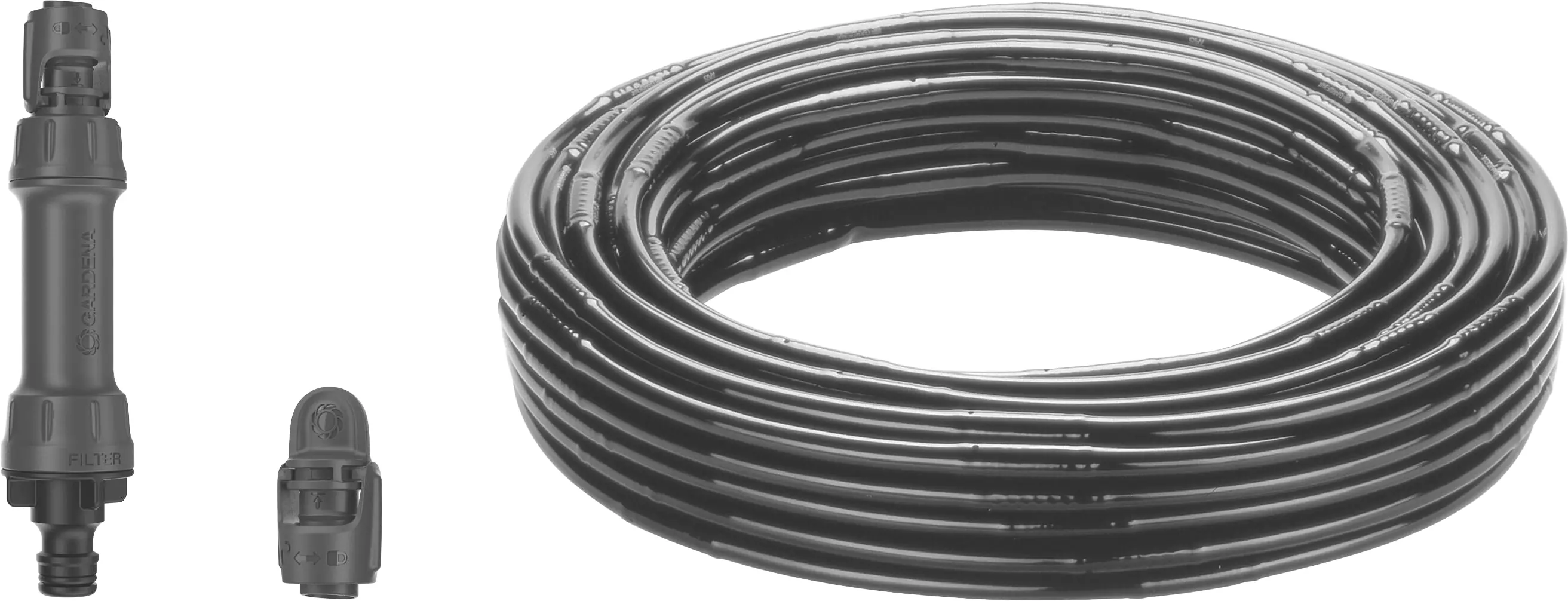 Gardena Tropfbewässerung Set Hecke/Sträucher 50 m