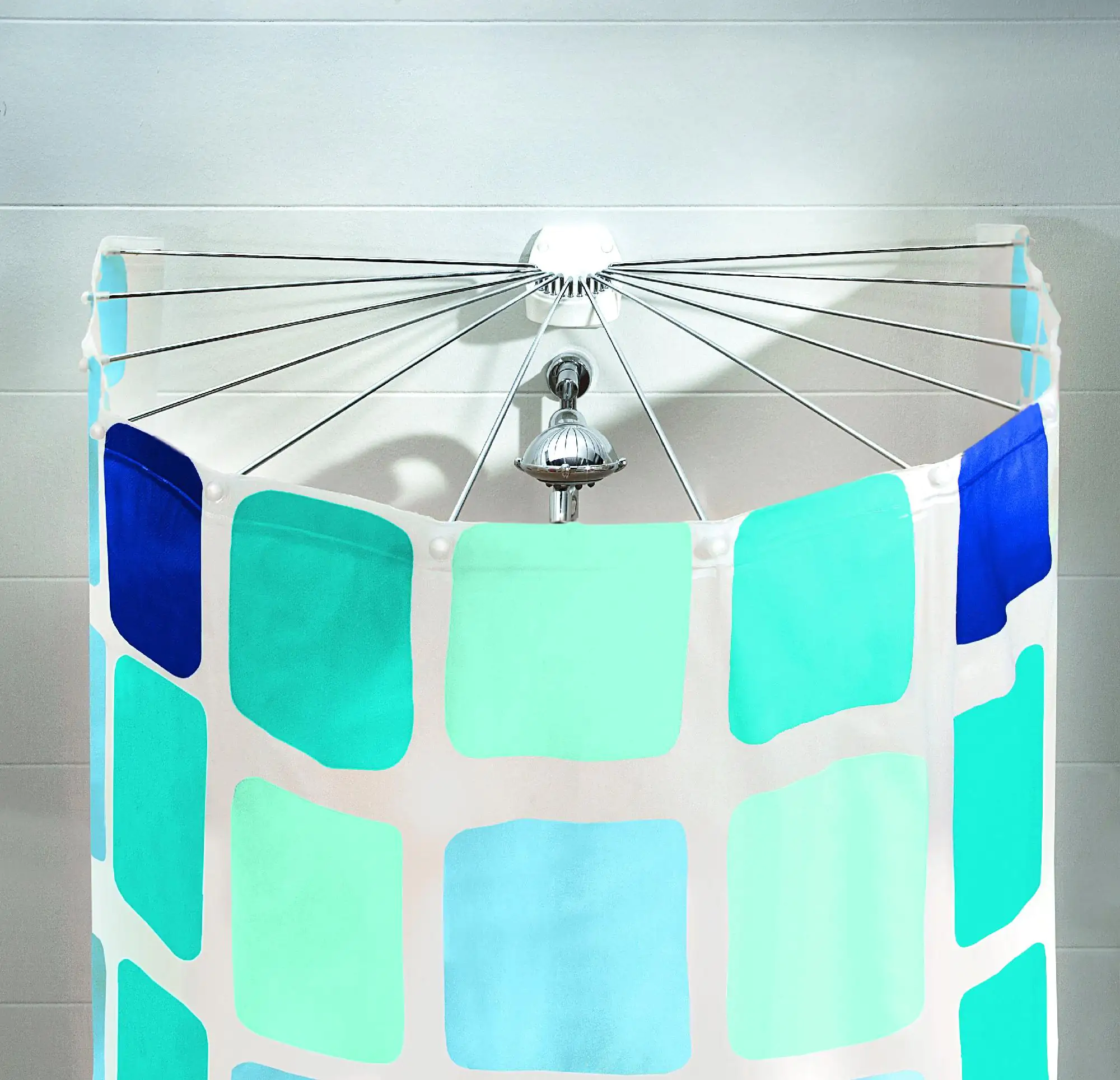 Kleine Wolke Duschvorhang-Kabine Big Spider ohne Duschvorhang Big Spider, weiß, 94 x 71 cm Kleine Wolke Duschvorhang-Kabine Big Spider ohne Duschvorhang Big Spider, weiß, 94 x 71 cm