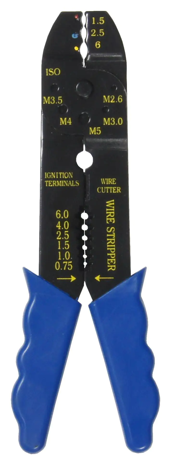 CON:P Kabelschuh-Klemm-Abisolierzange 210 mm