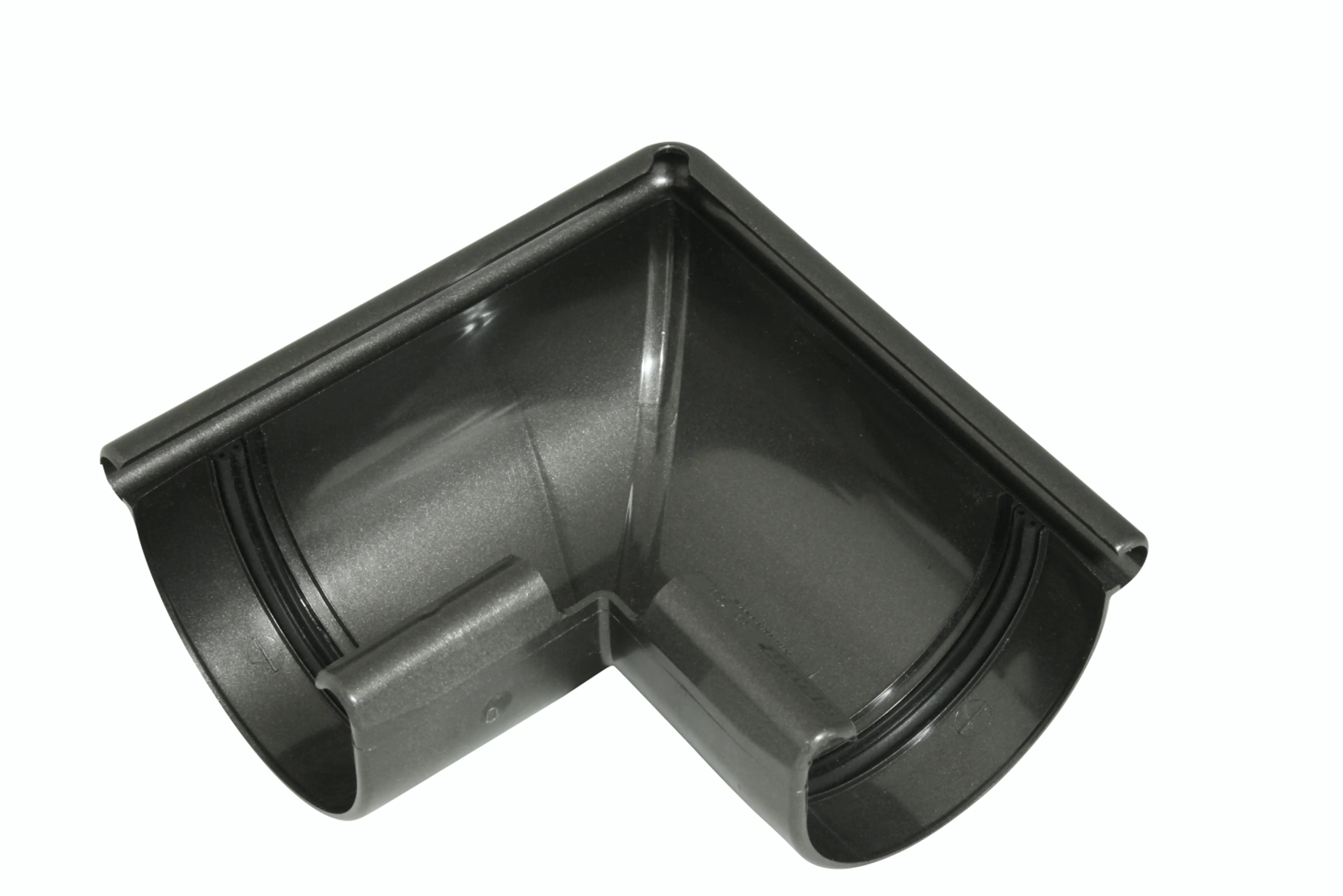 Außenecke 90° Eckstück außen RG 100, Anthrazit-Metallic