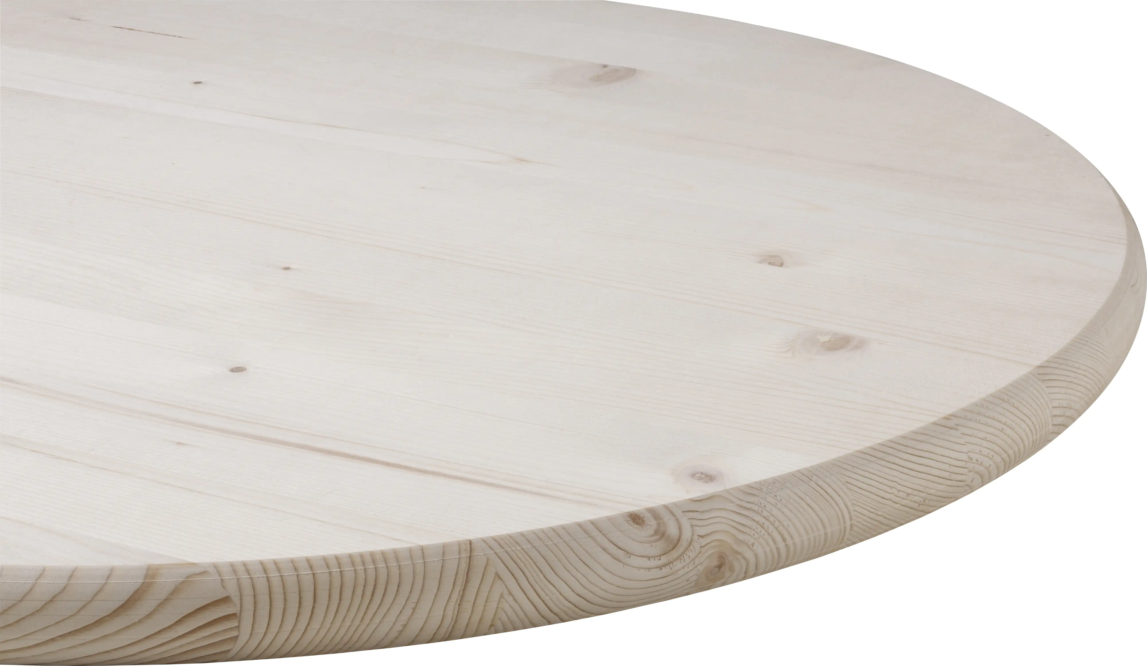 Tischplatte Fichte/Tanne rund Ø 80 cm