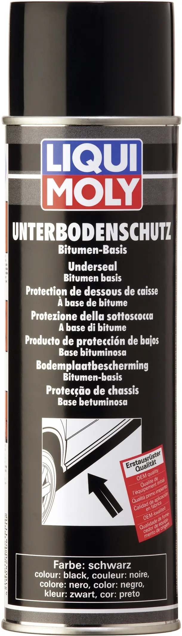 Liqui Moly Unterbodenschutz Bitumen schwarz 500 ml Liqui Moly Unterbodenschutz Bitumen schwarz 500 ml