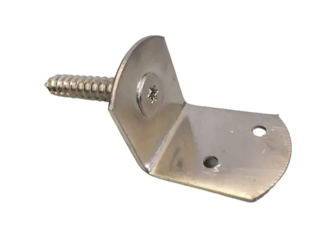 TrendLine Flechtzaunbeschlag 30 x 33 x 38 mm Edelstahl