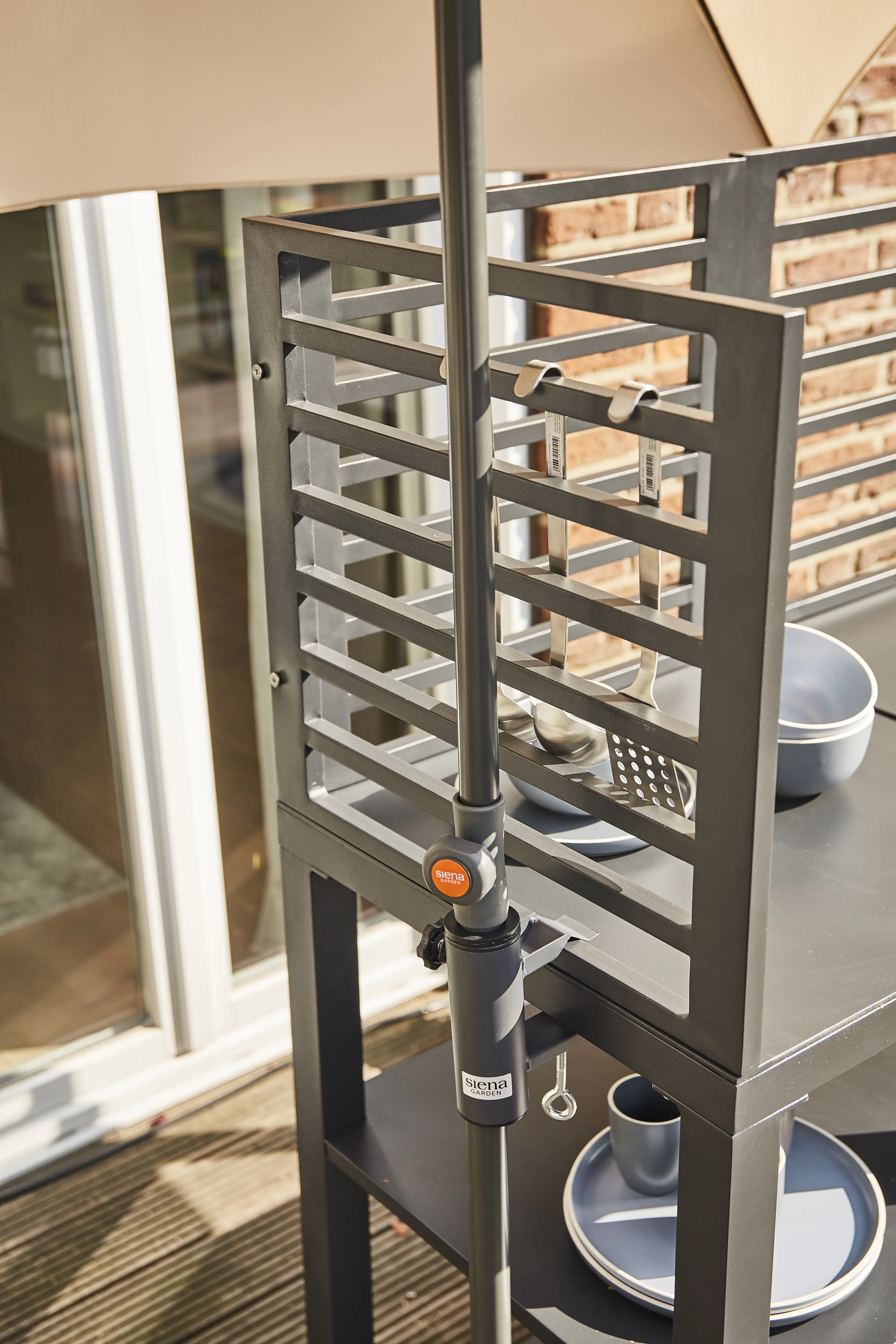 4055938414272_1 Siena Garden EckElement Texas Outdoor Kitchen matt anthrazit