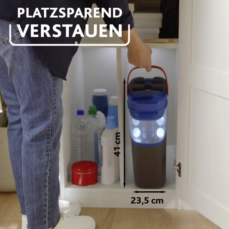 Vileda Bodenwischer Reinigungsset H2PRO Flat Mop 