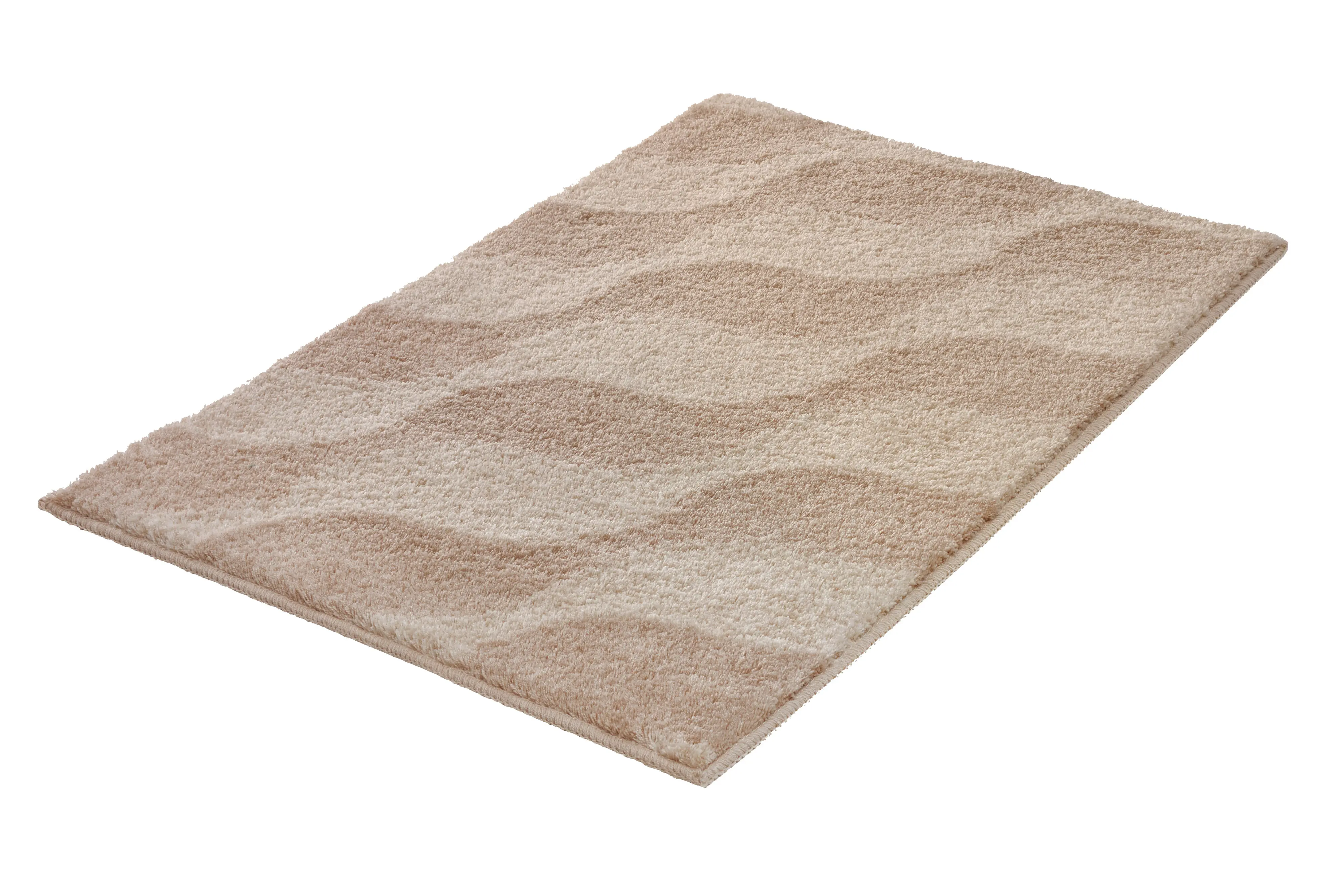 Kleine Wolke Badteppich Ricco macadamia 70 x 120 cm