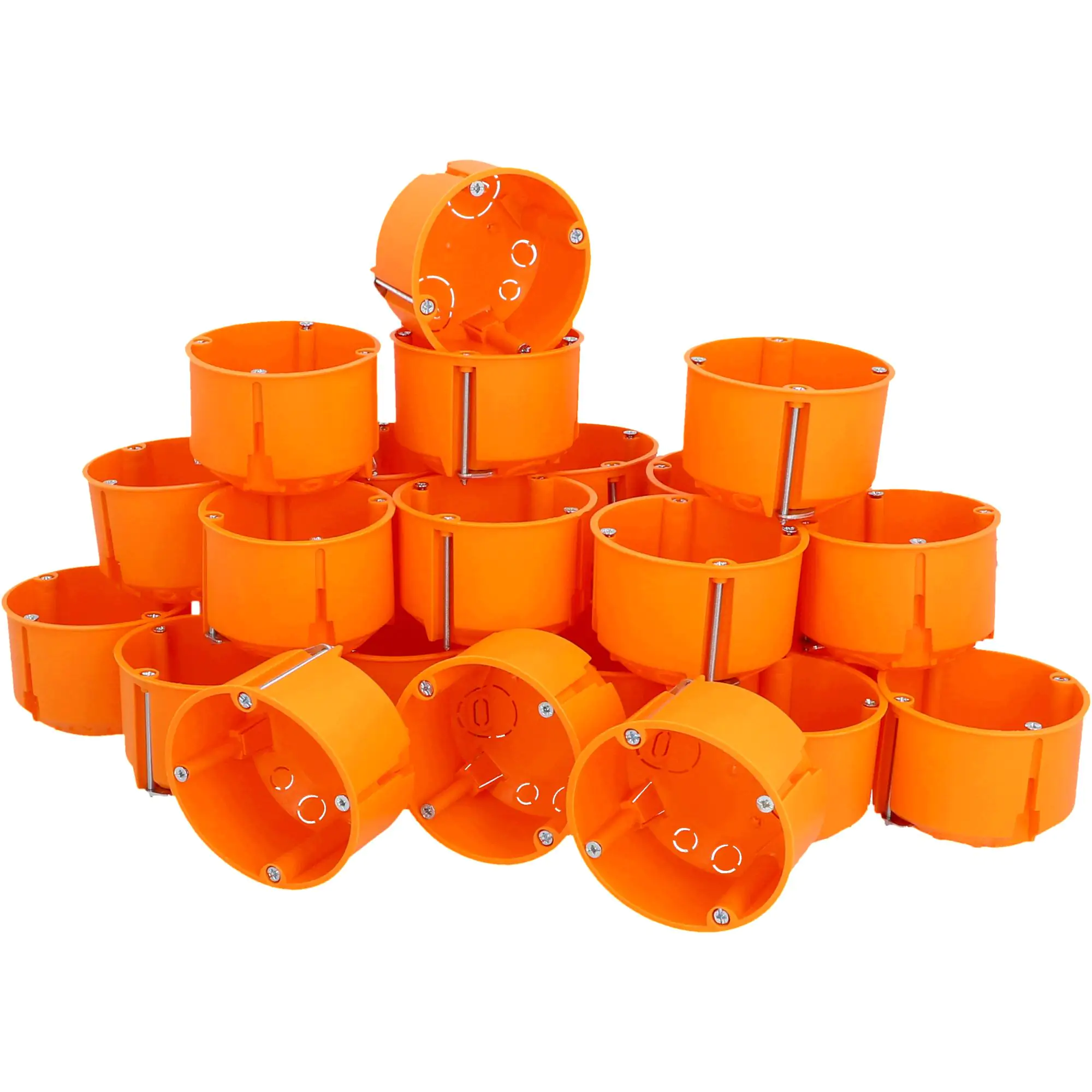 Hohlwand-Schalterdose 47 mm, orange, 25 Stück Hohlwand-Schalterdose 47 mm, orange, 25 Stück