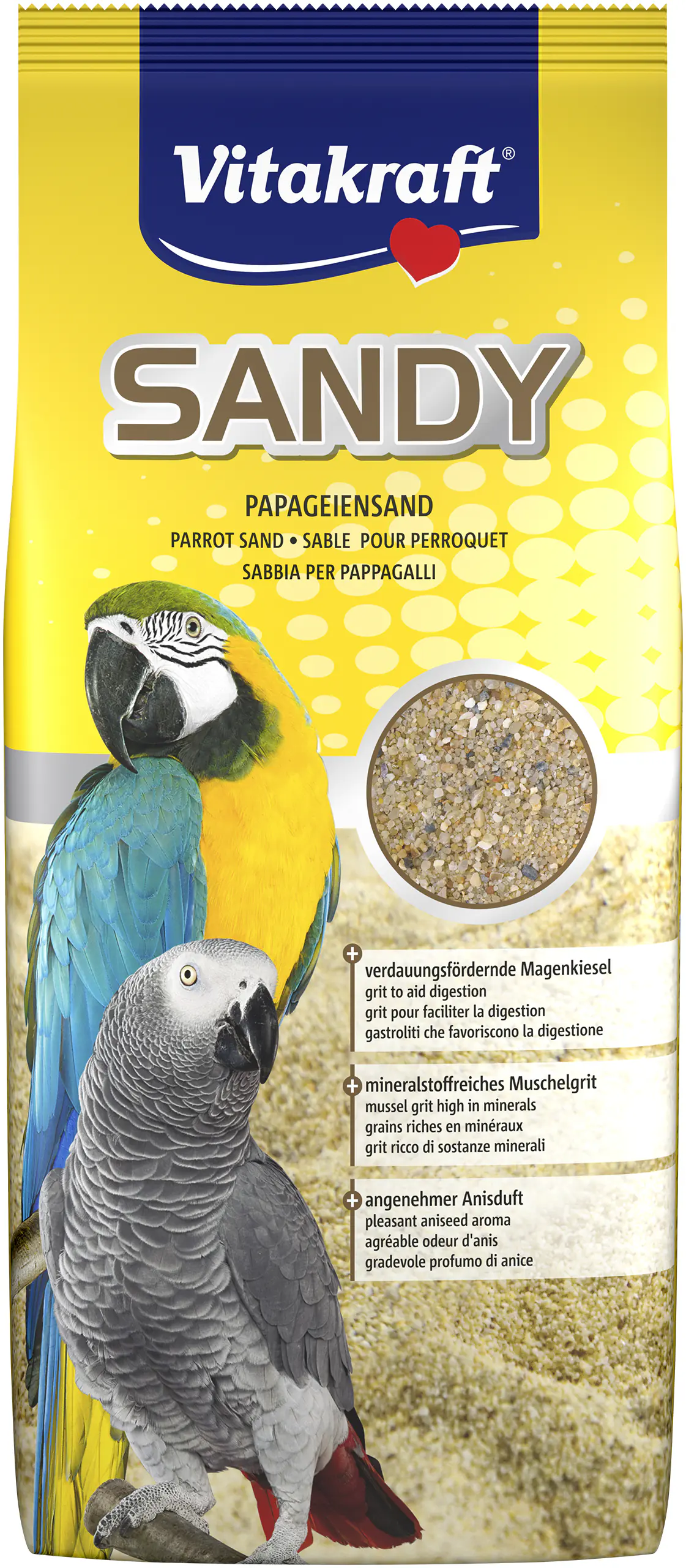 Vitakraft Sandy Papageiensand 2,5 kg