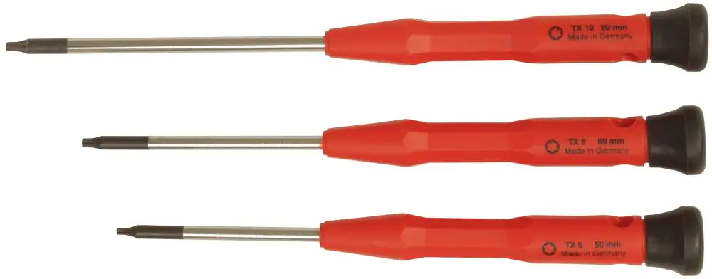 Connex Schraubendrehersatz 3-teilig Feinmechaniker TX 6 8 10