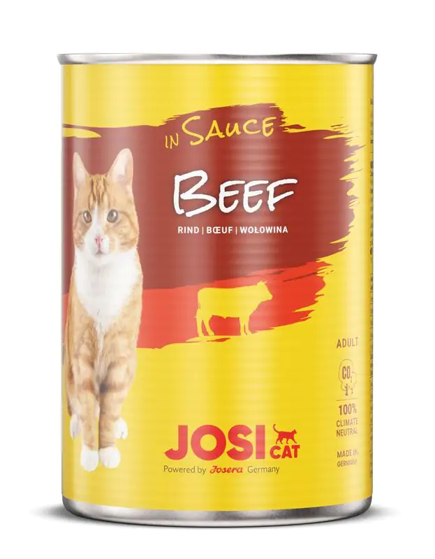 Josera JosiCat Katzenfutter Beef in Sauce 415 g