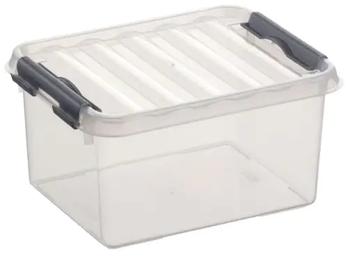 Sunware Aufbewahrungsbox 2L transparent 20 x 15 x 10 cm Sunware Aufbewahrungsbox 2L transparent 20 x 15 x 10 cm