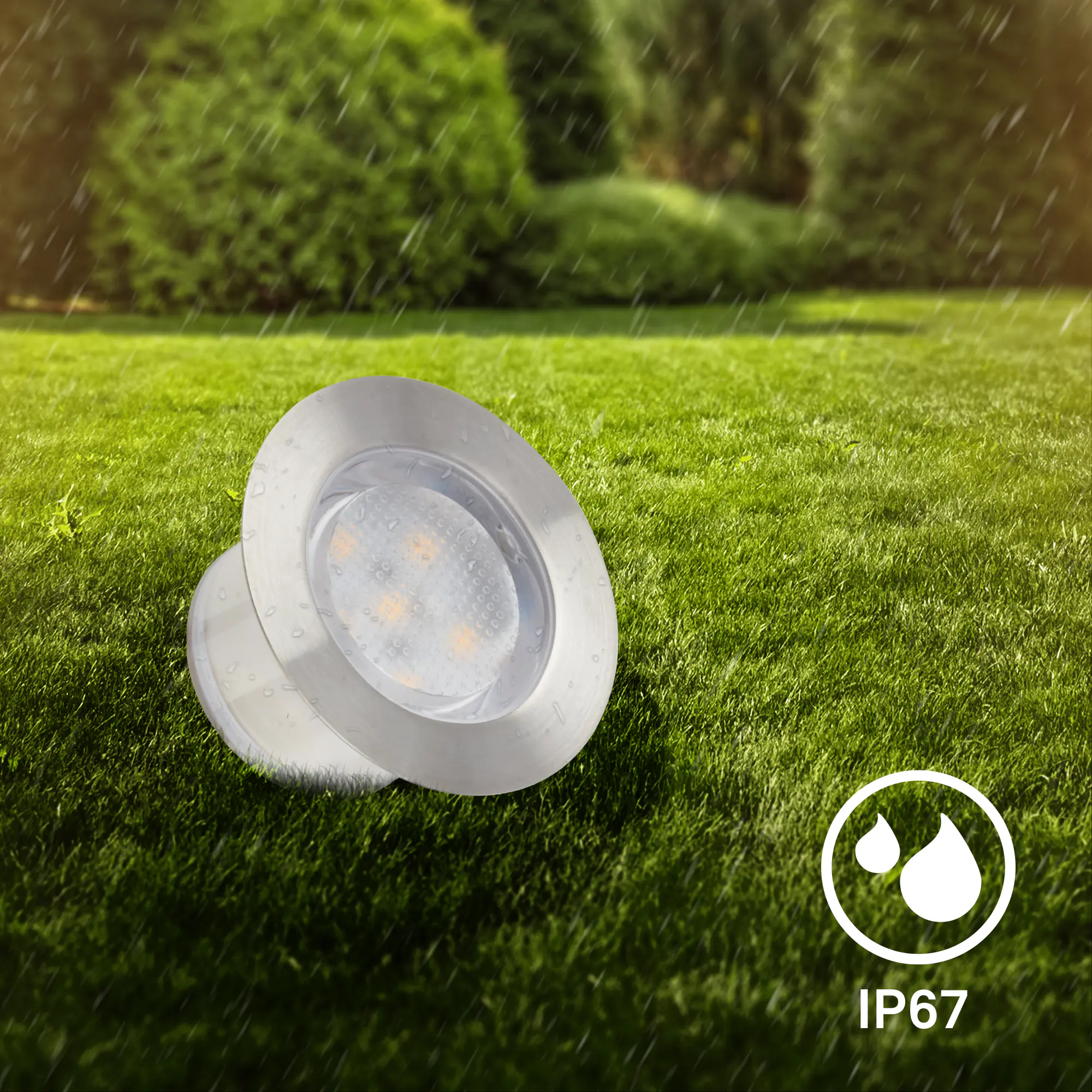 Briloner LED Außen-Bodenstrahler Padouk Connect to Shine 3er Ergänzungsset 10W warmweiß Briloner LED Außen-Bodenstrahler Padouk Connect to Shine 3er Ergänzungsset 10W warmweiß