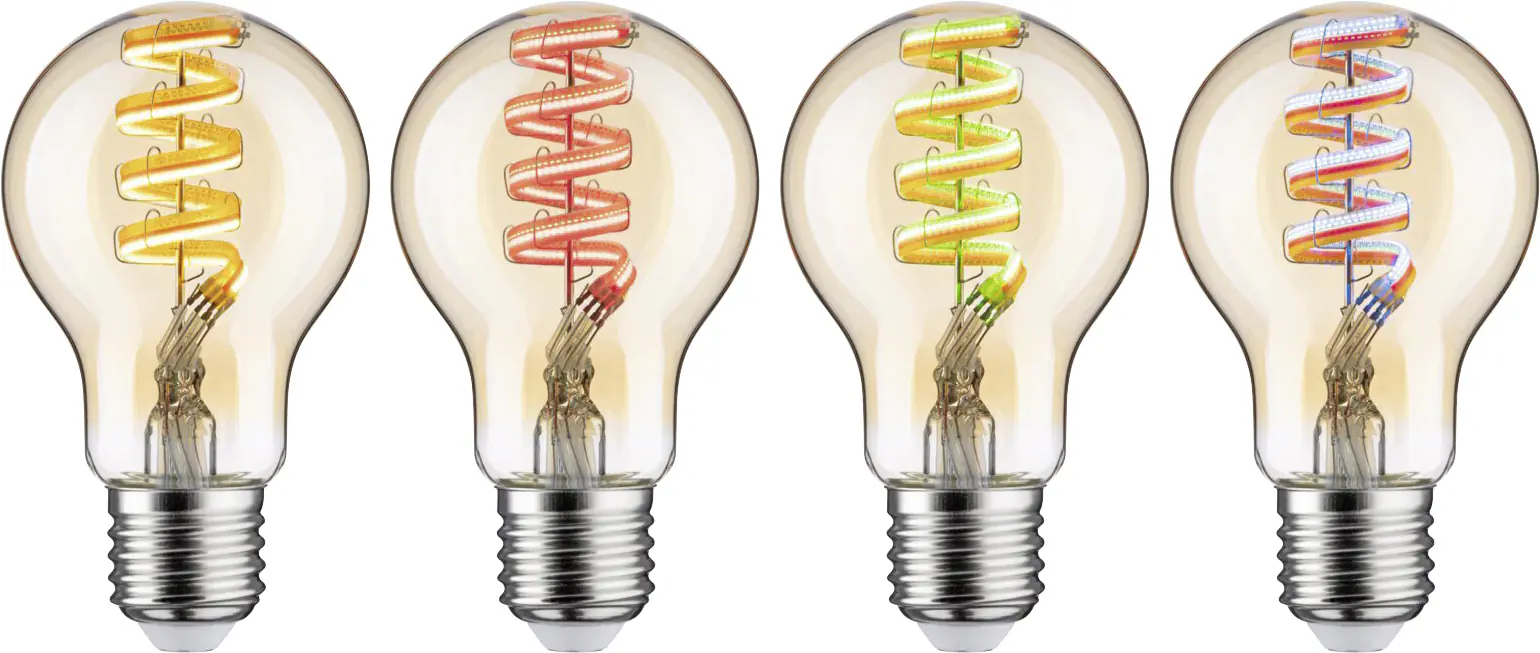 Paulmann LED Leuchtmittel ZigBee E27 6,3 W RGBW 3er-Pack