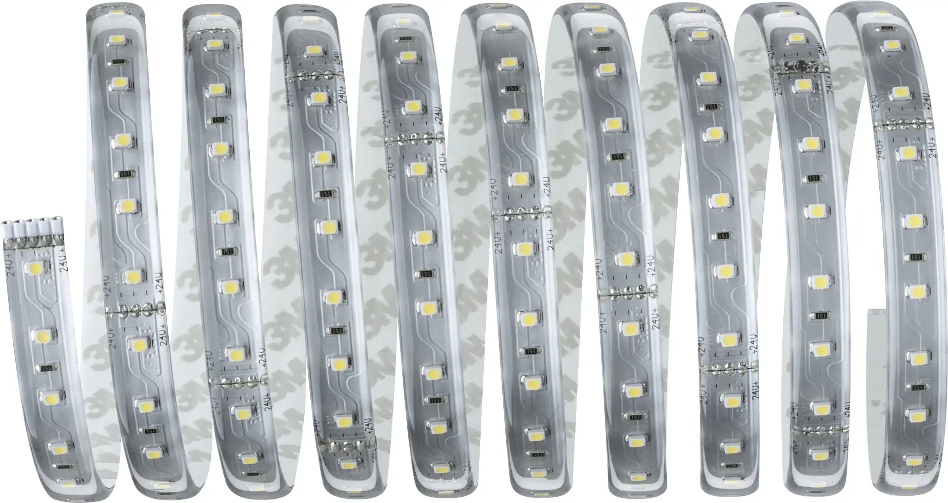 Paulmann MaxLED 500 Basisset Silber 3m Warmweiß 36VA