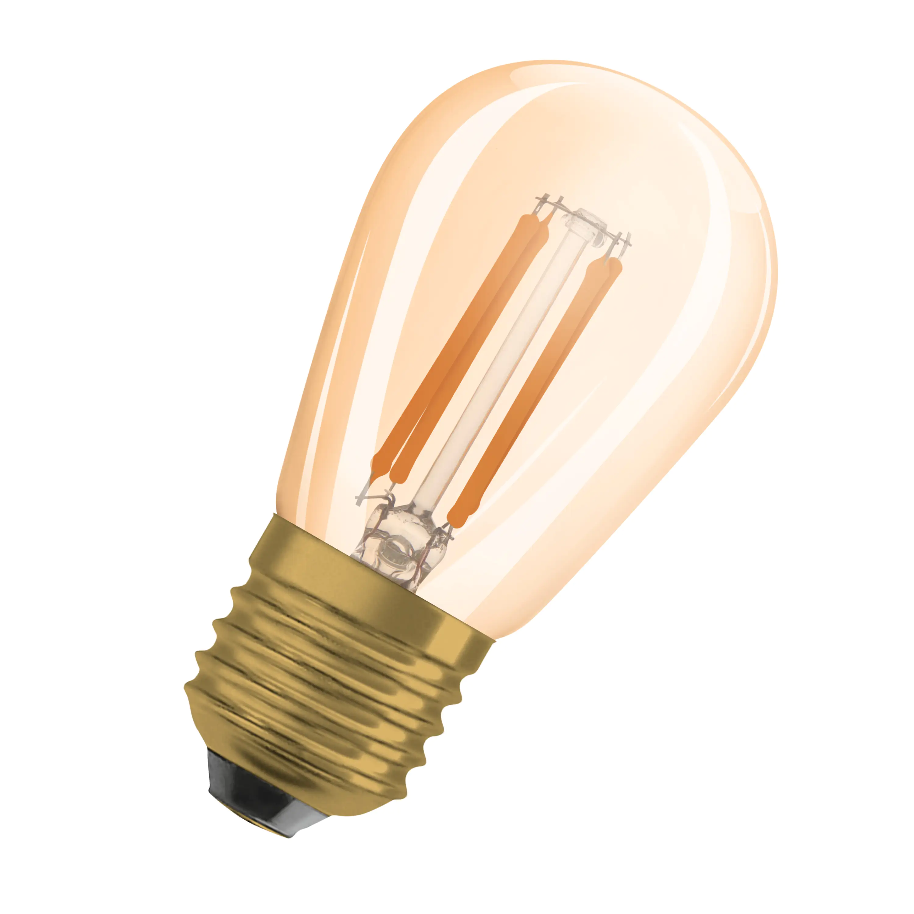 Osram LED Leuchtmittel Edison Mini E27 4,8 W warmweiß amber
