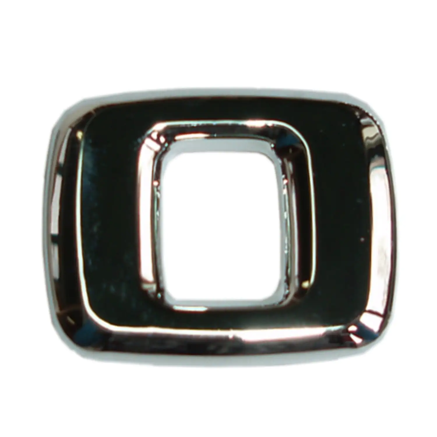 Hermann Schütz 3D-Relief-Chrome-Buchstabe O 25x35mm