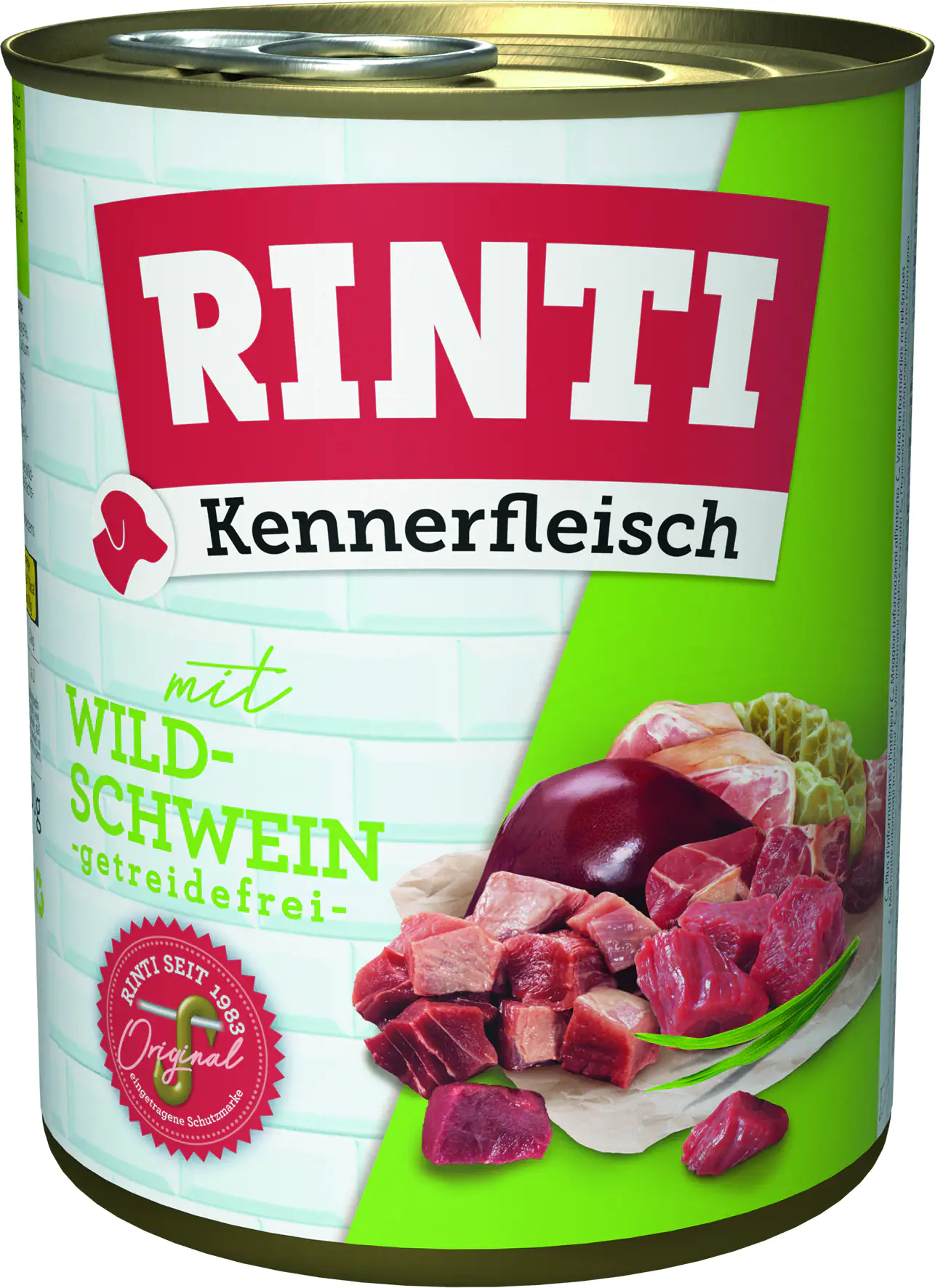 Rinti Kennerfleisch Hundenassfutter Adult 800 g Wildschwein bei Kartonabnahme Rinti Kennerfleisch Hundenassfutter Adult 800 g Wildschwein bei Kartonabnahme