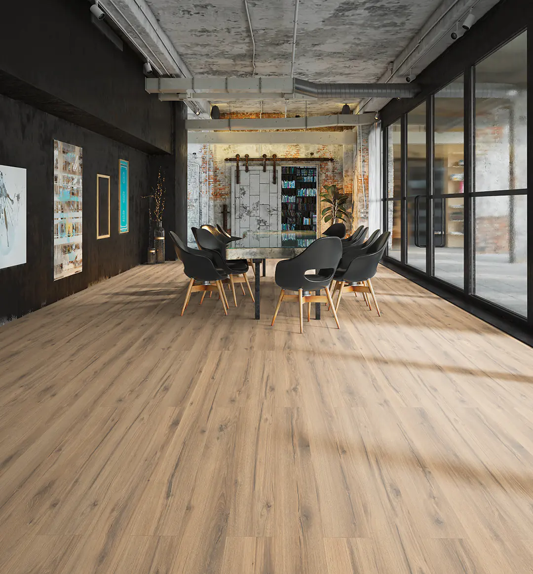 Classen Designboden HydroClick 128,5 x 19,2 cm 9 mm Taupeiche 