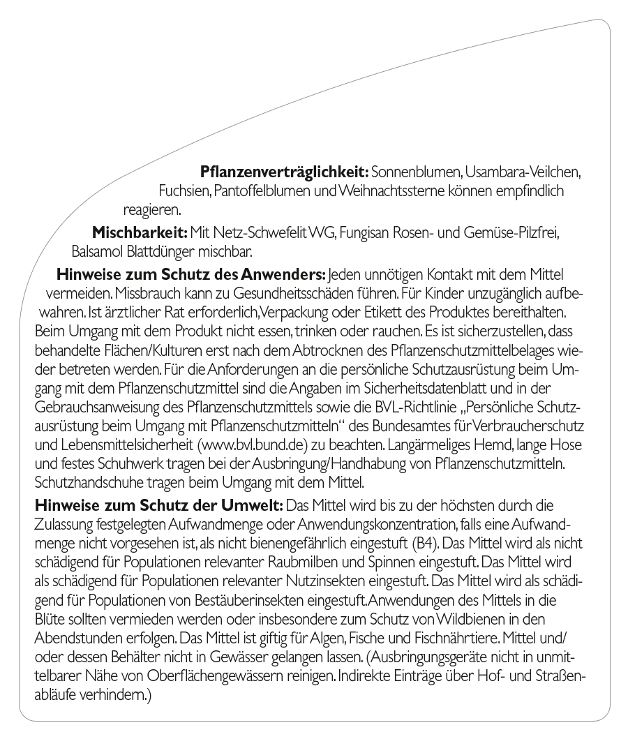 NeudorffNeudosan Obst Gemüseschädlingsfrei 250 ml