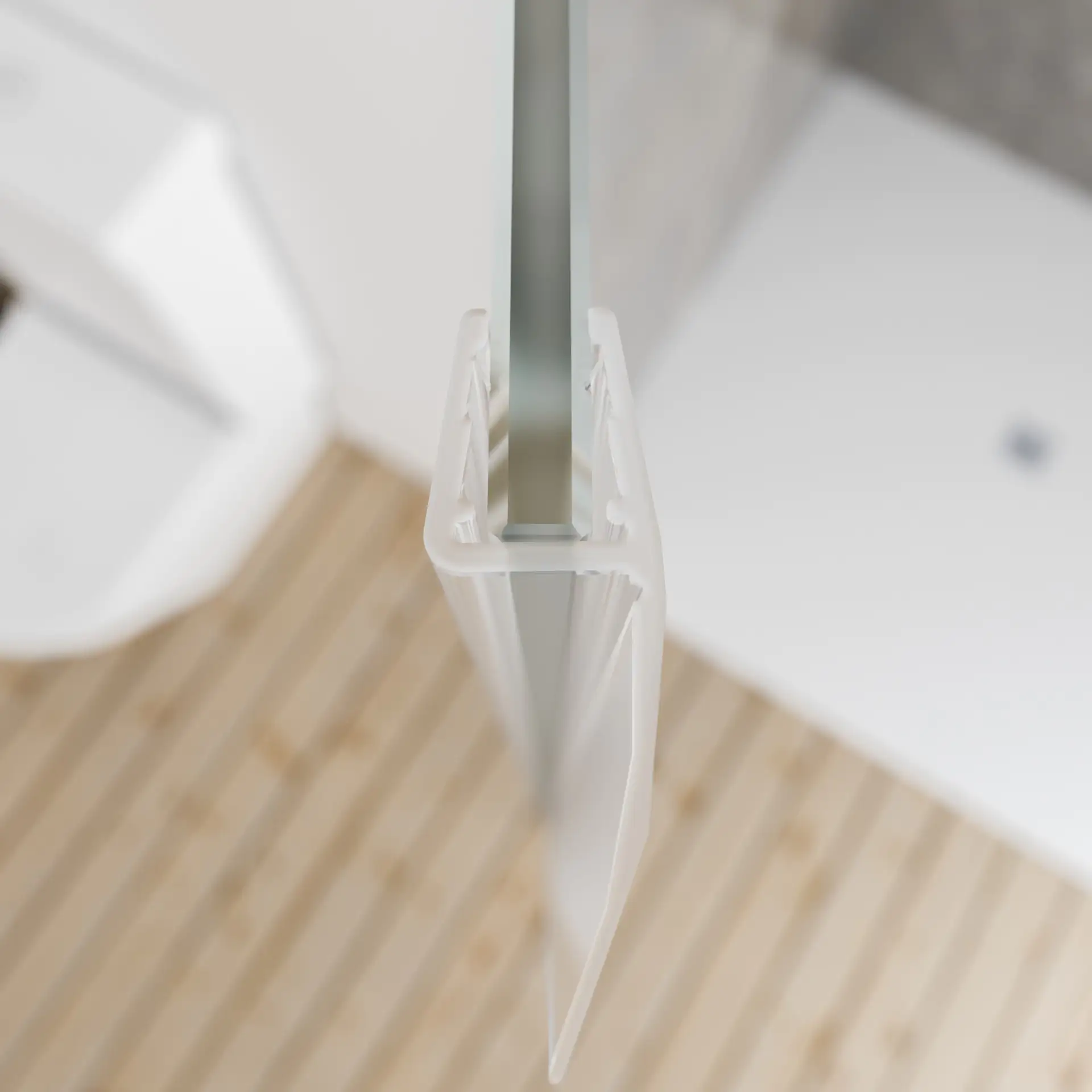 Schulte Duschdichtung Glasstärke: 5+6+8 mm Länge: 200 cm