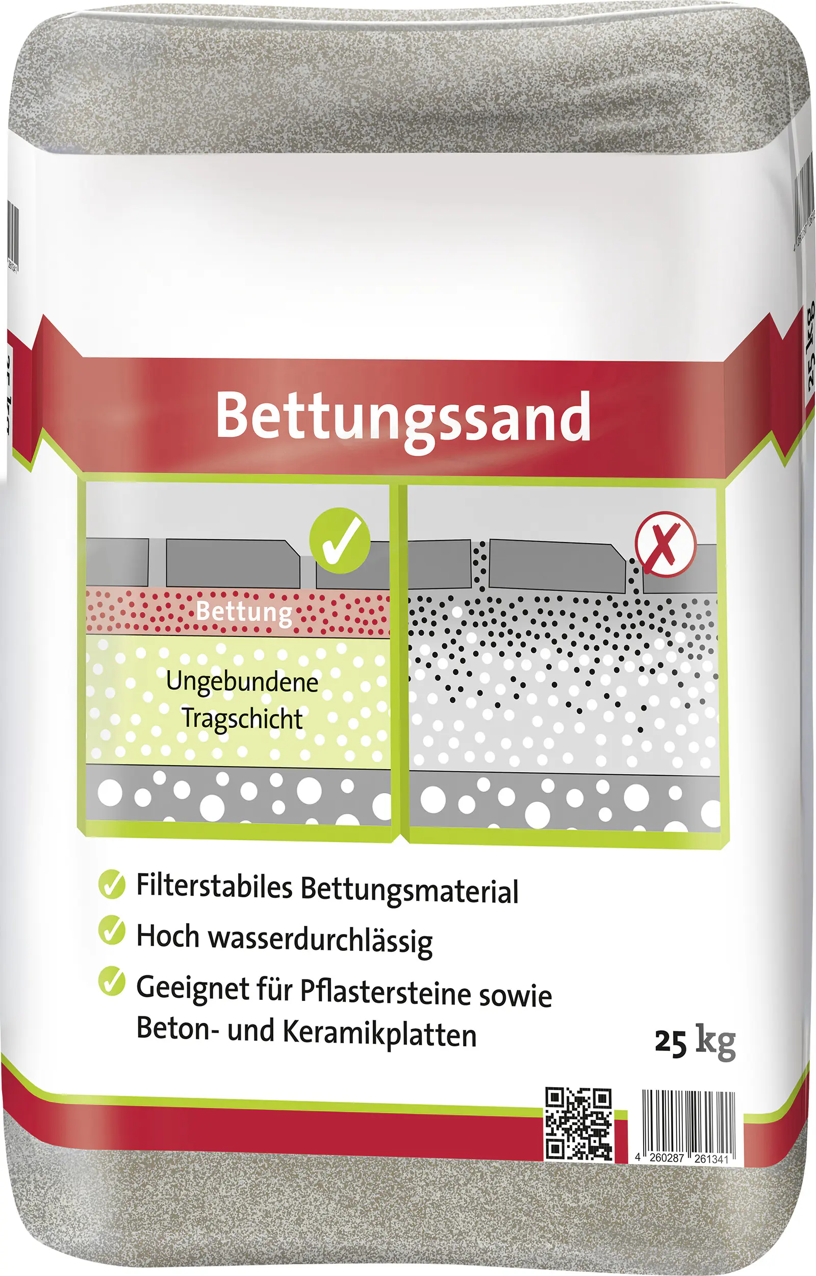 ÖkoFuge Bettungssand 0,1 - 5 mm 25 kg