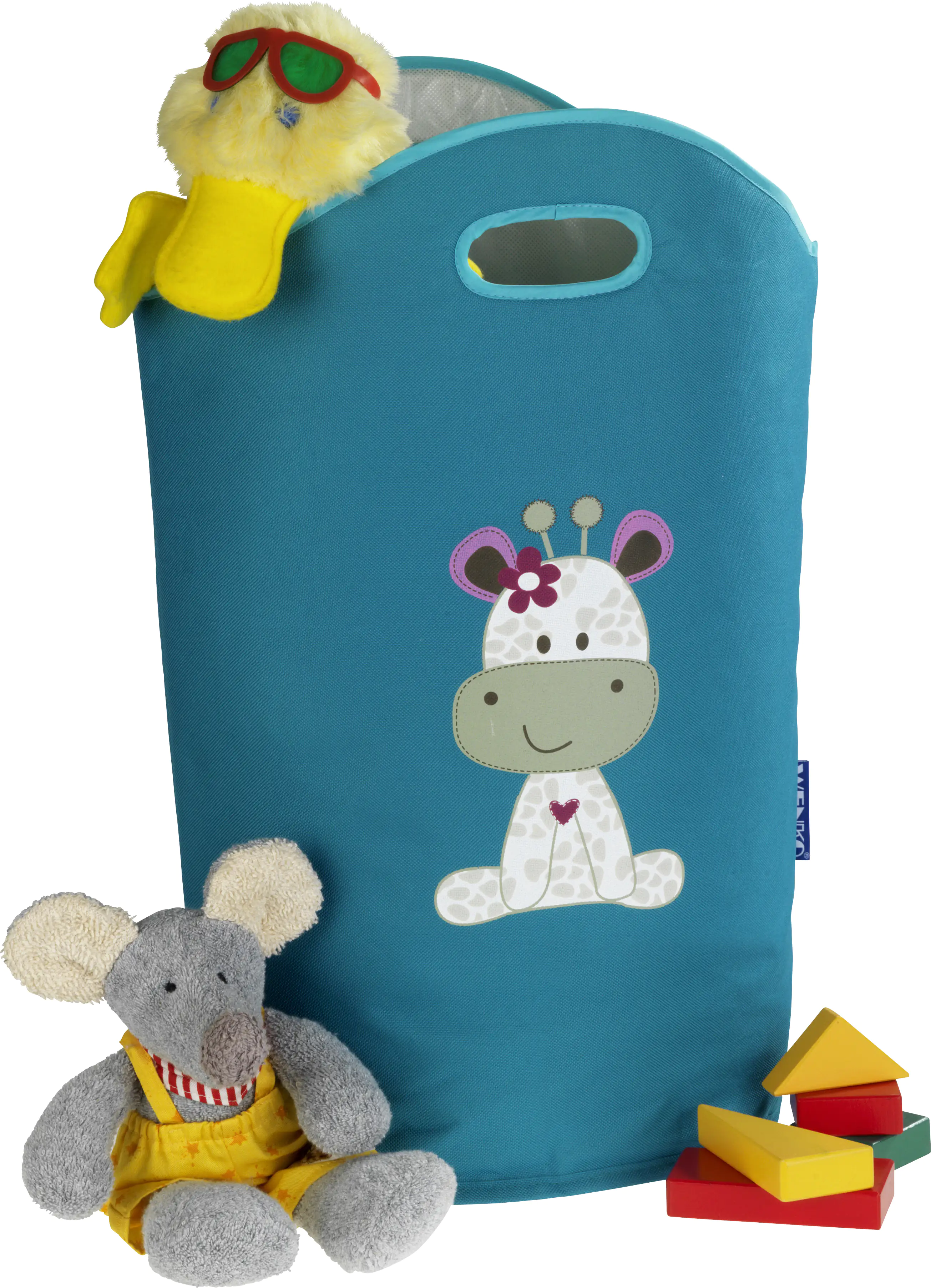 Wenko Wäschesammler Kids Greta 24 l, petrol Wenko Wäschesammler Kids Greta 24 l, petrol