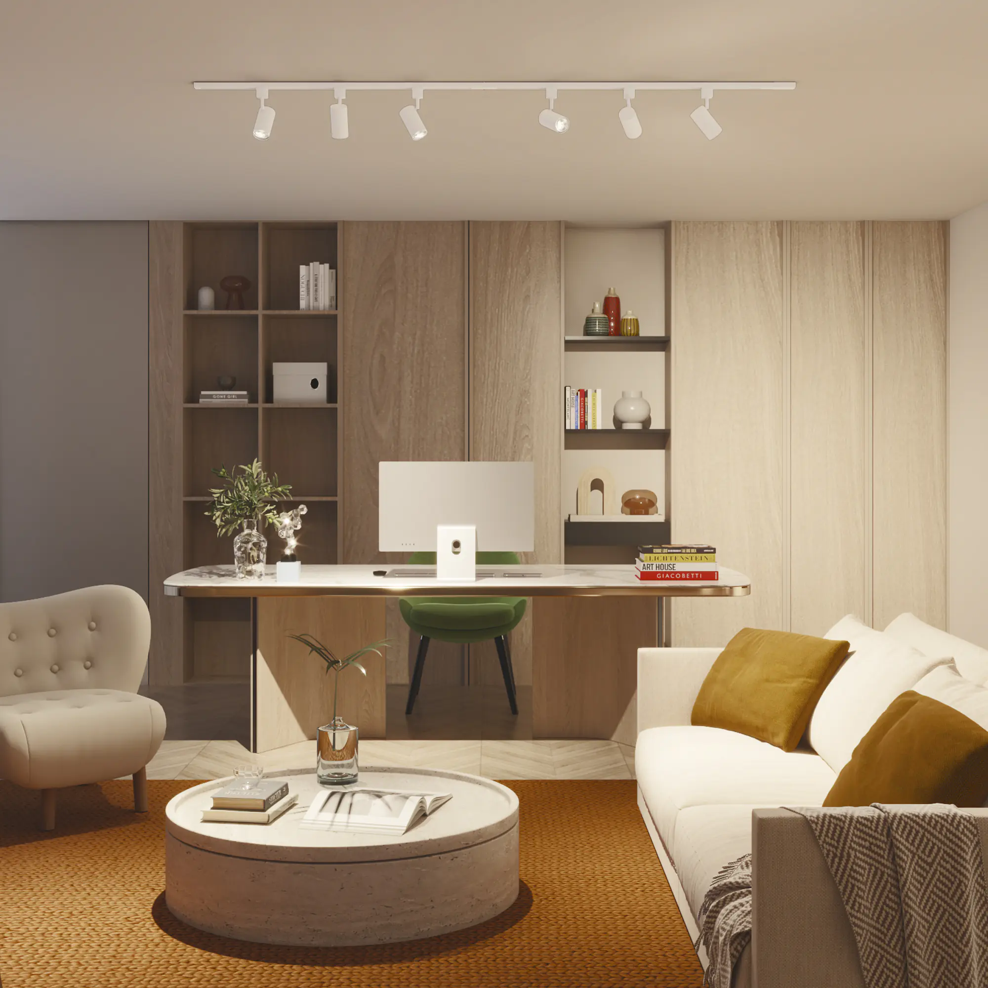 Philips EasyLink Trägerschienen 2 x 1 m mit Stromzufuhr weiß Philips EasyLink Trägerschienen 2 x 1 m mit Stromzufuhr weiß