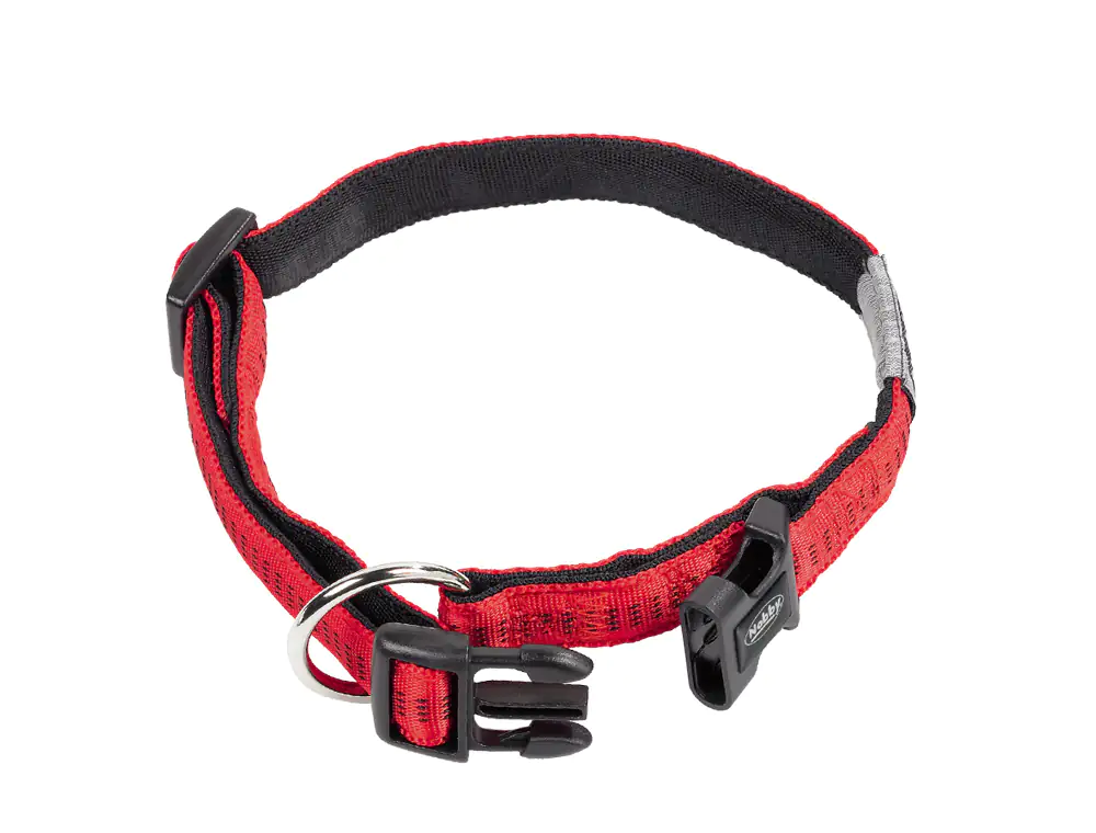 Nobby Halsband Soft Grip L rot