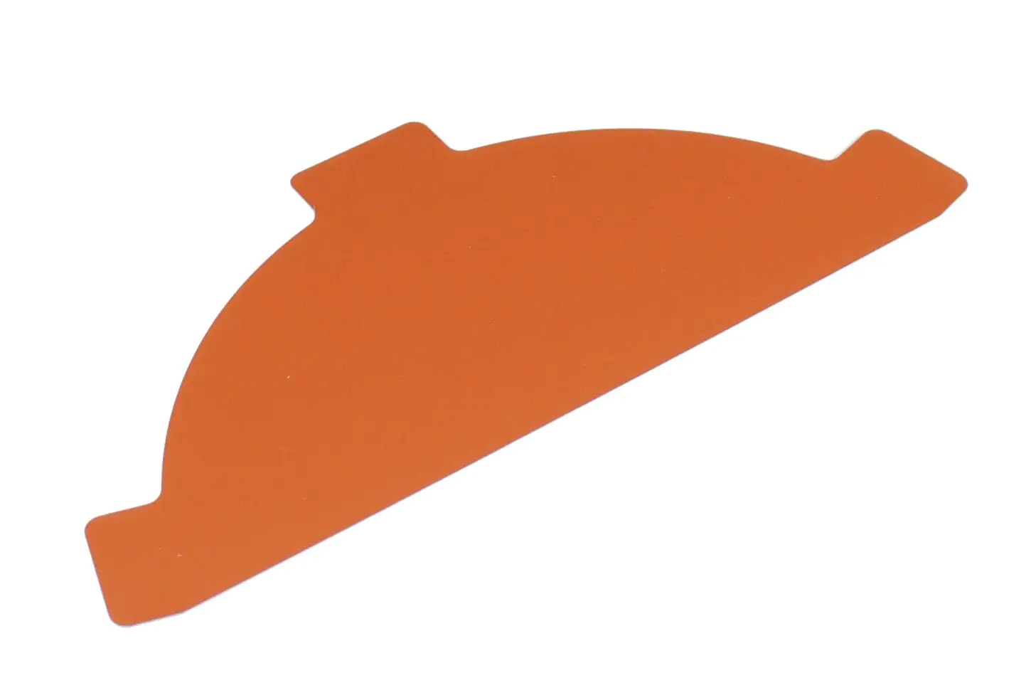 Weckman Firstblech Endstück ziegelrot