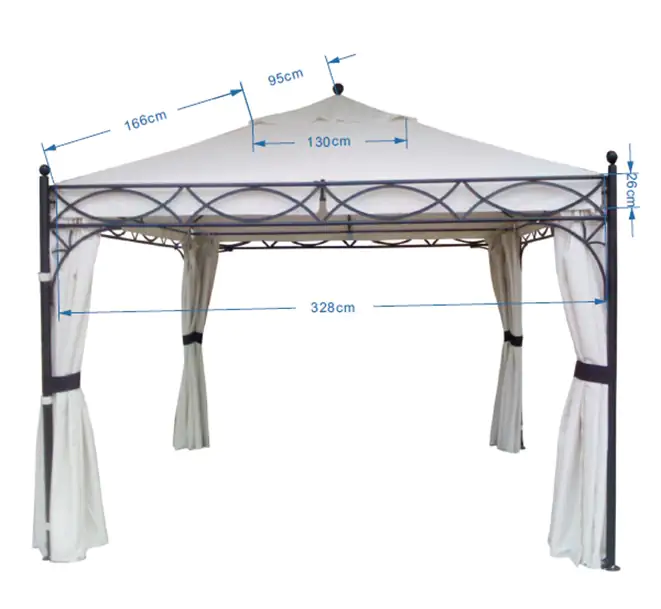 TrendLine Ersatzdach für Pavillon Korsika TrendLine Ersatzdach für Pavillon Korsika