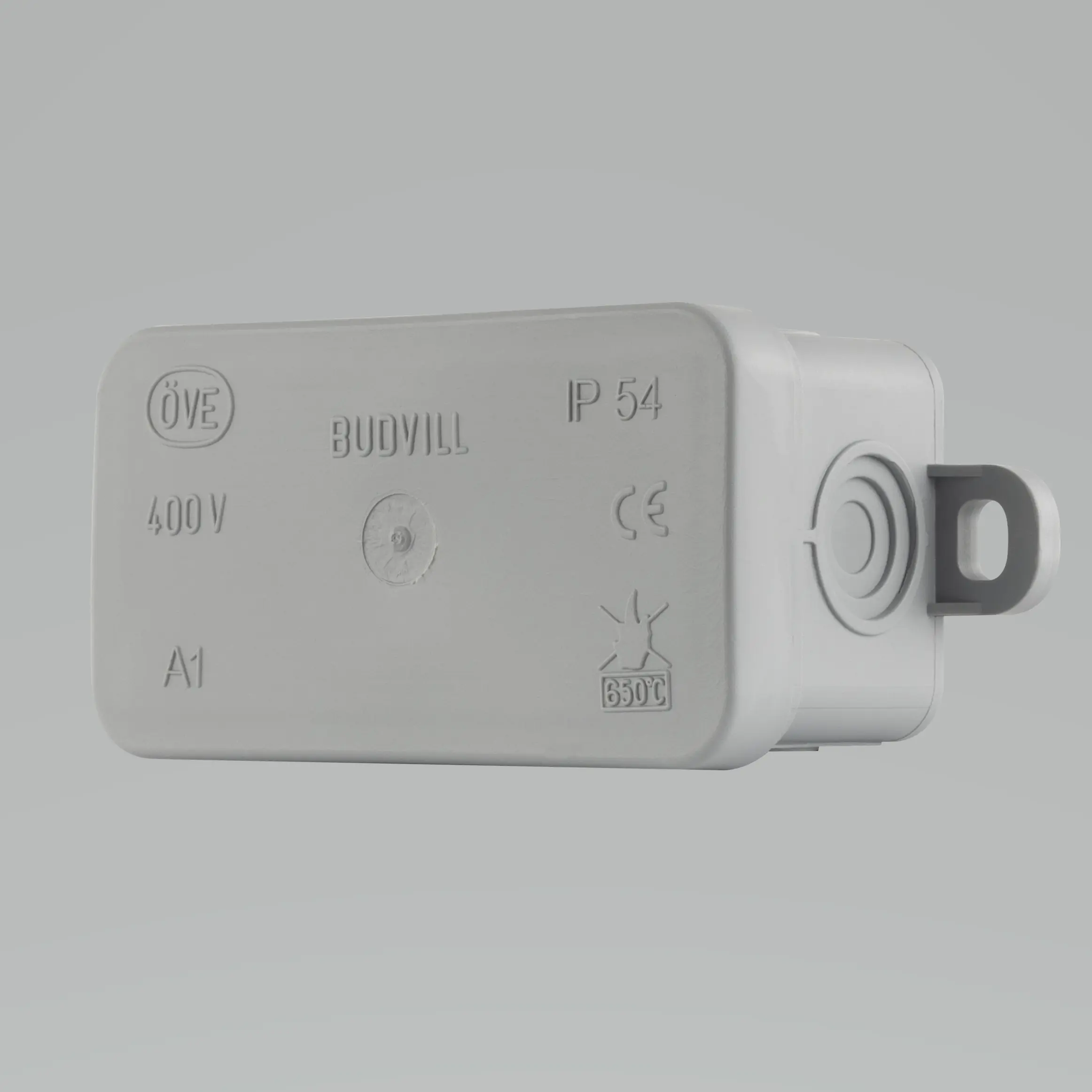 REV Abzweigkasten Aufputz 7,5 x 4,5 cm grau