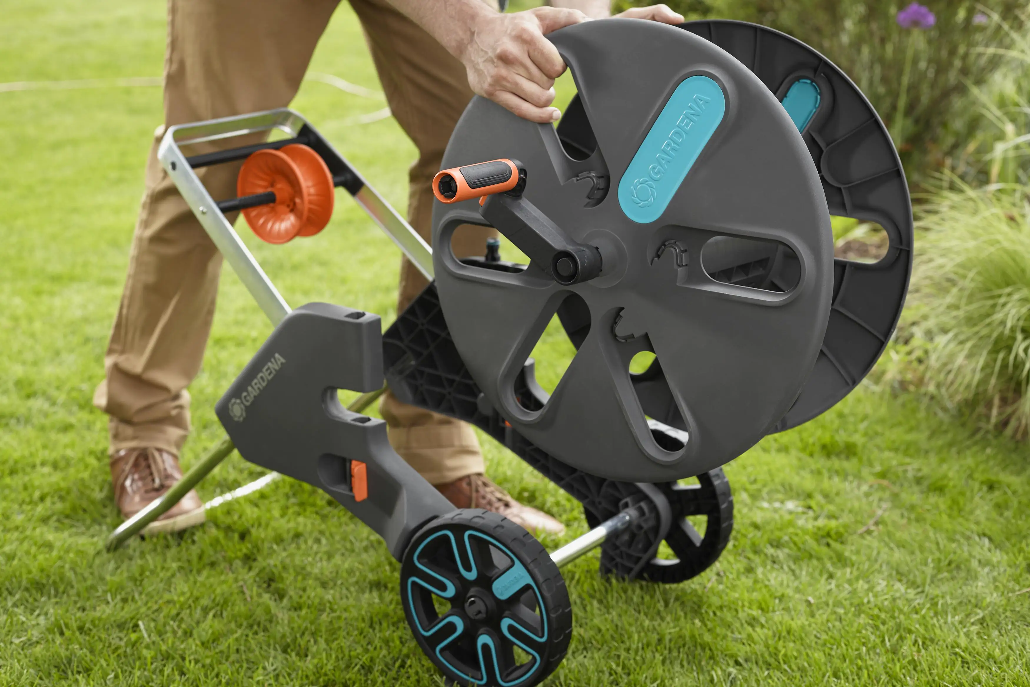 Gardena Schlauchwagen CleverRoll L Easy ohne Schlauch Gardena Schlauchwagen CleverRoll L Easy ohne Schlauch