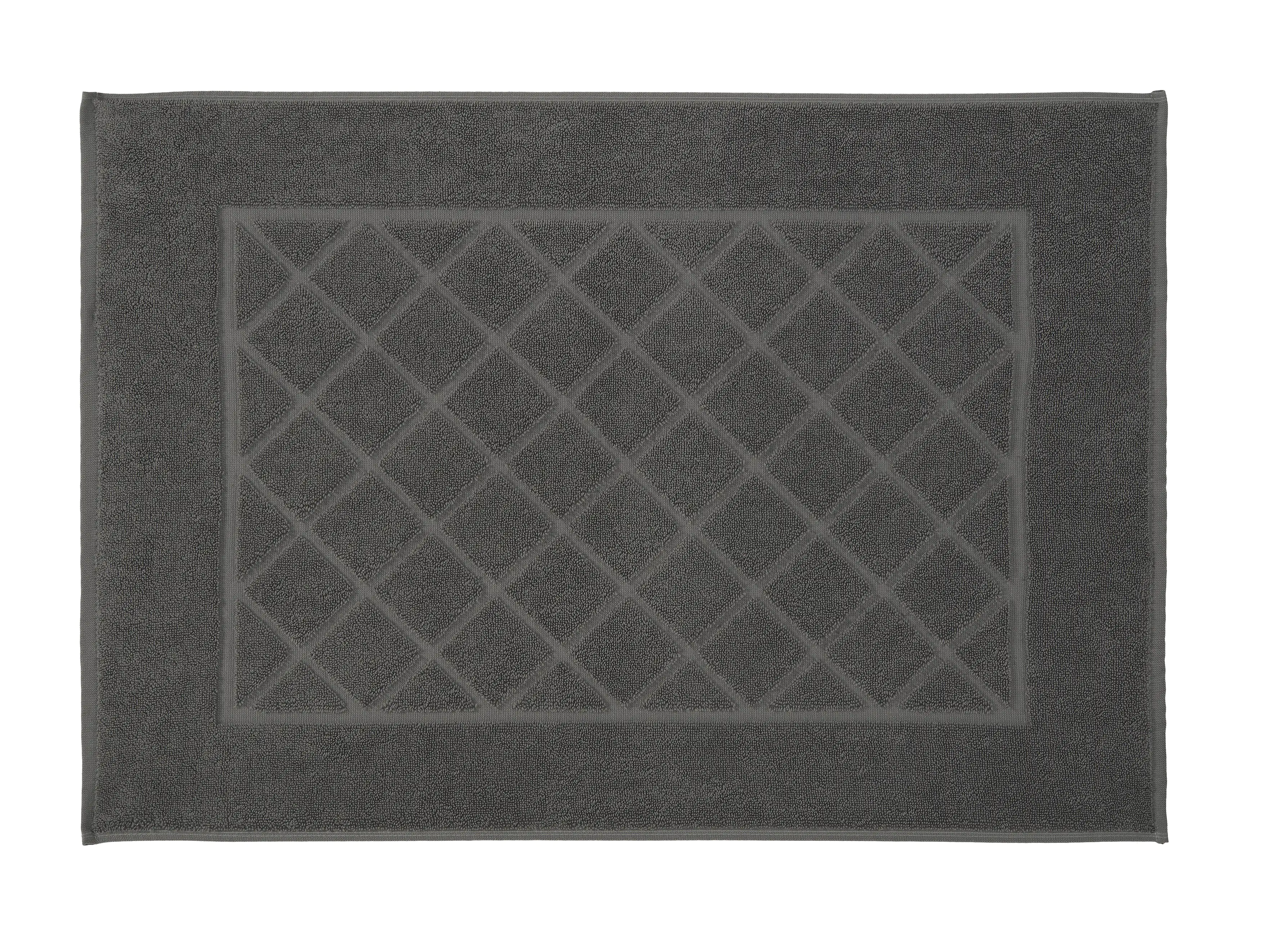 4004478295599 Kleine Wolke Badvorleger Bridge dunkelgrau 50 x 70 cm