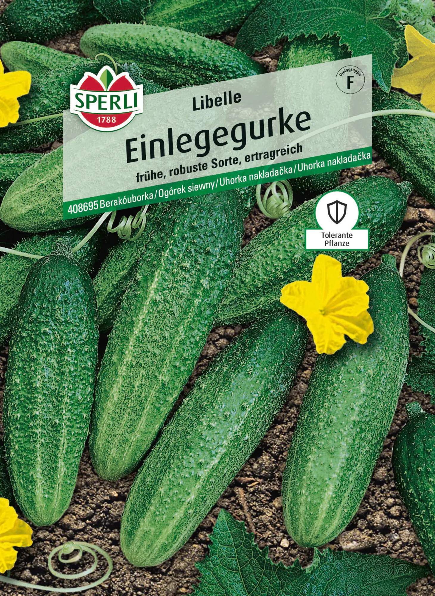 Sperli Saatgut Einlegegurken Libelle F1 für ca. 35 Pflanzen