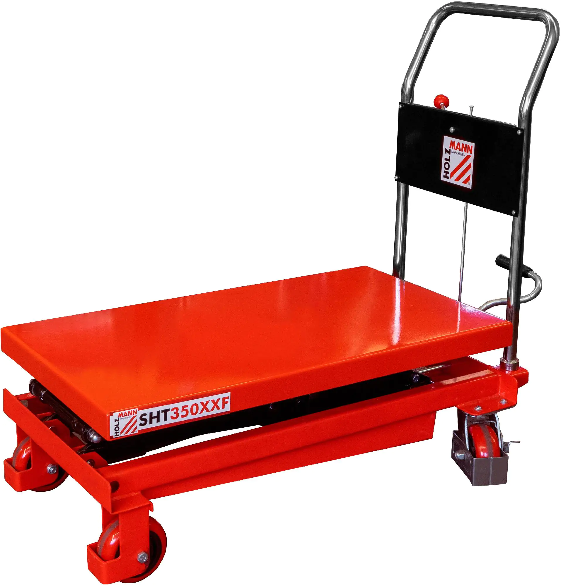 Holzmann Scheren-Hubtischwagen SHT350XXF Höhe: 36 - 130 cm