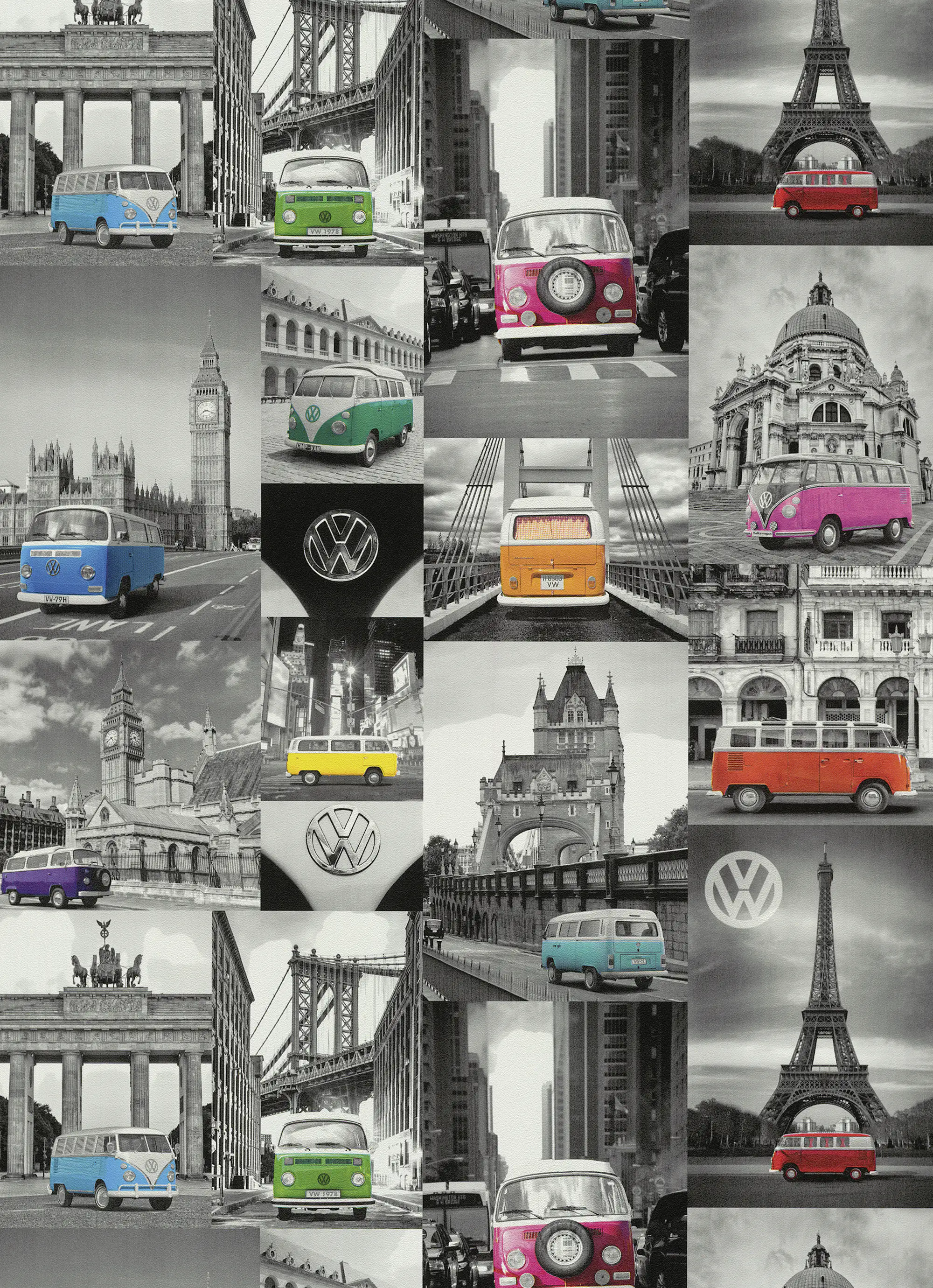 Erismann Vliestapete 42509-10 grafisch multicolor 10,05 x 0,53 m