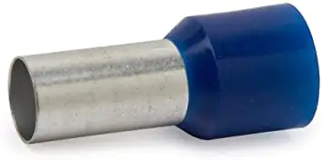 Isolierte Aderendhülse 2,50 mm² blau, Inhalt 100 Stück