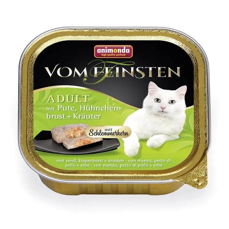 Animonda Vom Feinsten Schlemmerkern Pute Hähnchenbrust & Kräutern 100 g